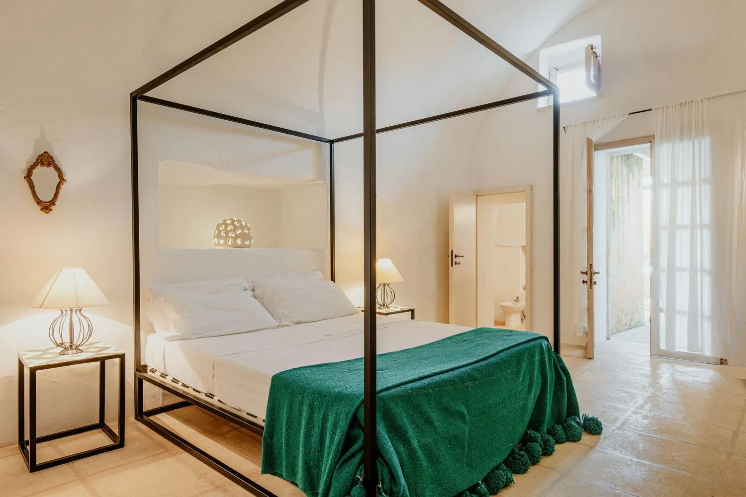 Bedroom, Bed in Masseria Li Foggi