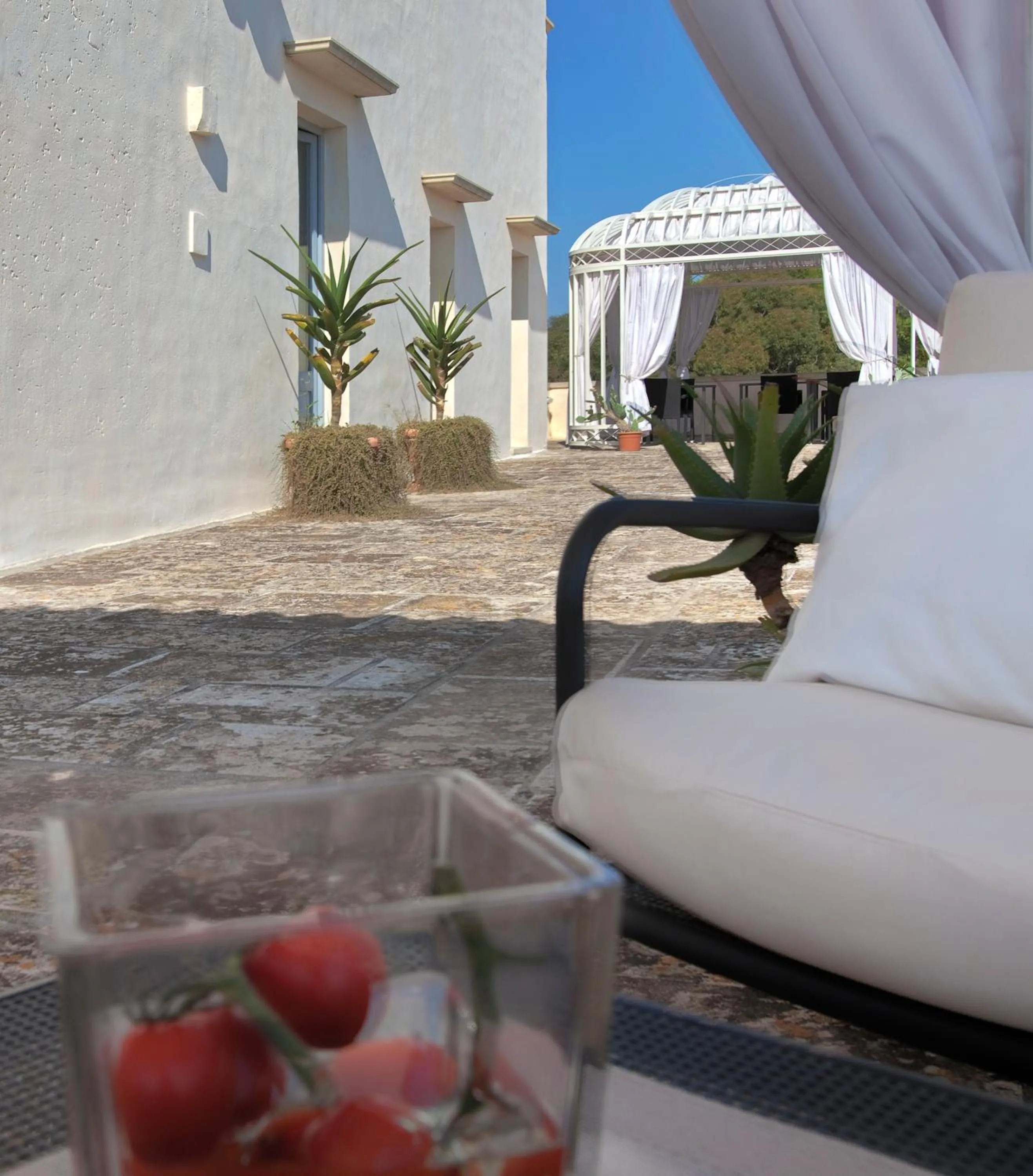 Patio in Masseria Li Foggi