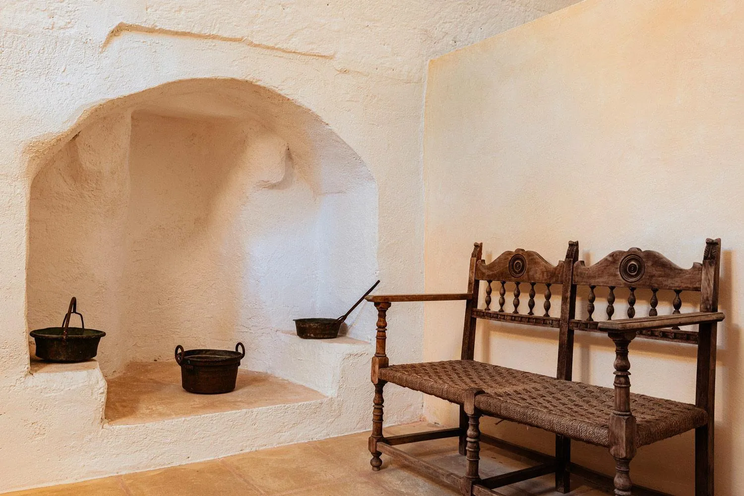 Bathroom in Masseria Li Foggi