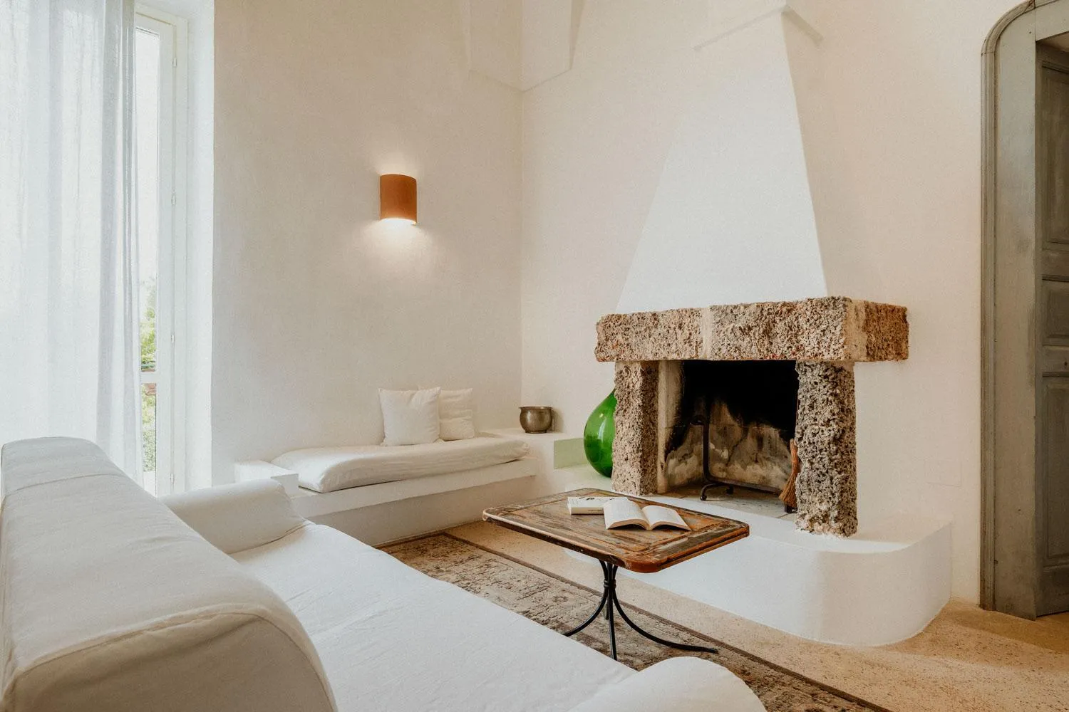 Living room in Masseria Li Foggi