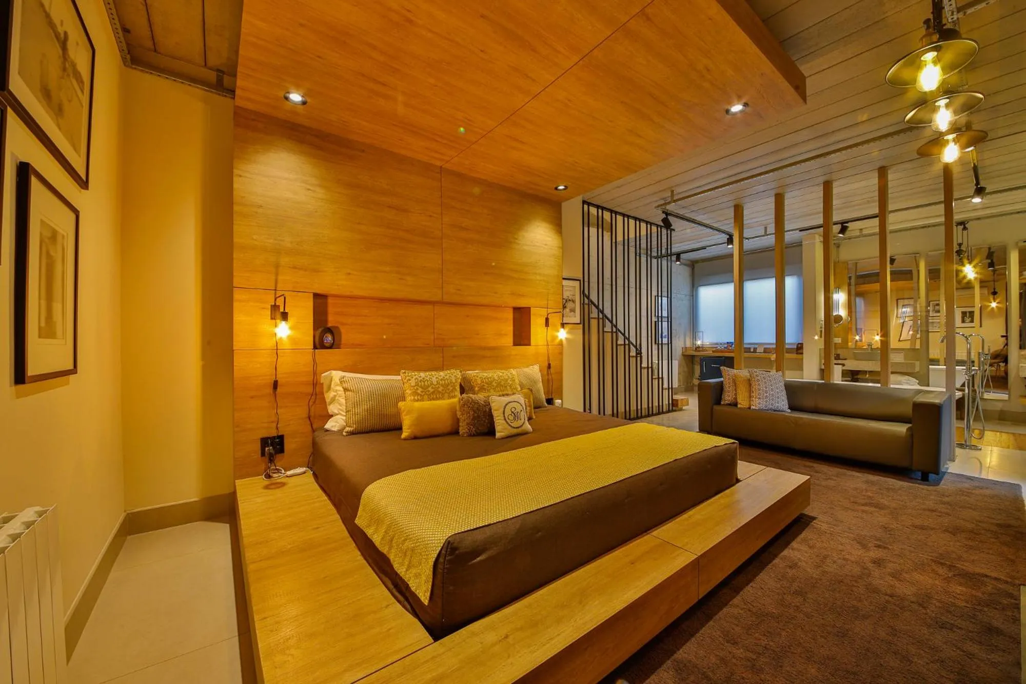 Bed in Hotel & Spa Saint Michel