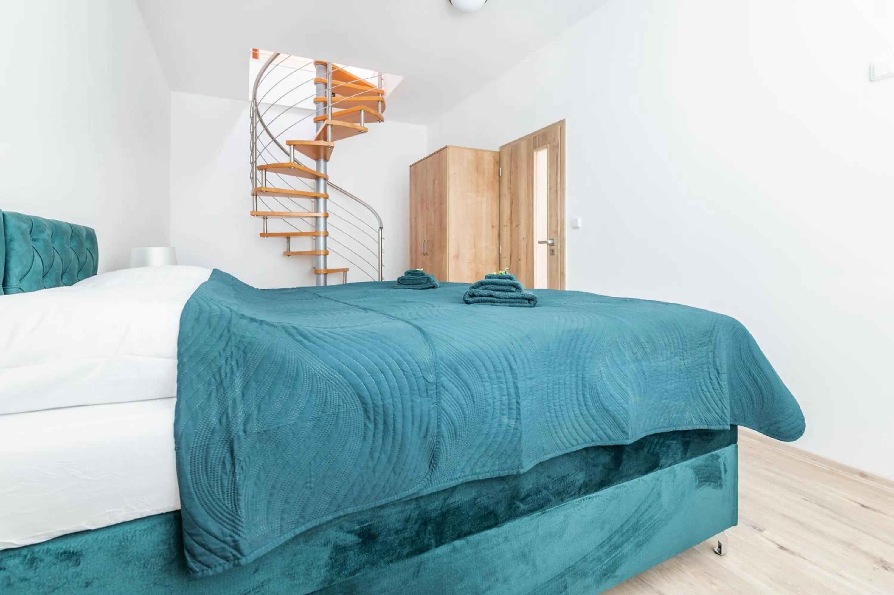 Bed in Café Kaftan - pension