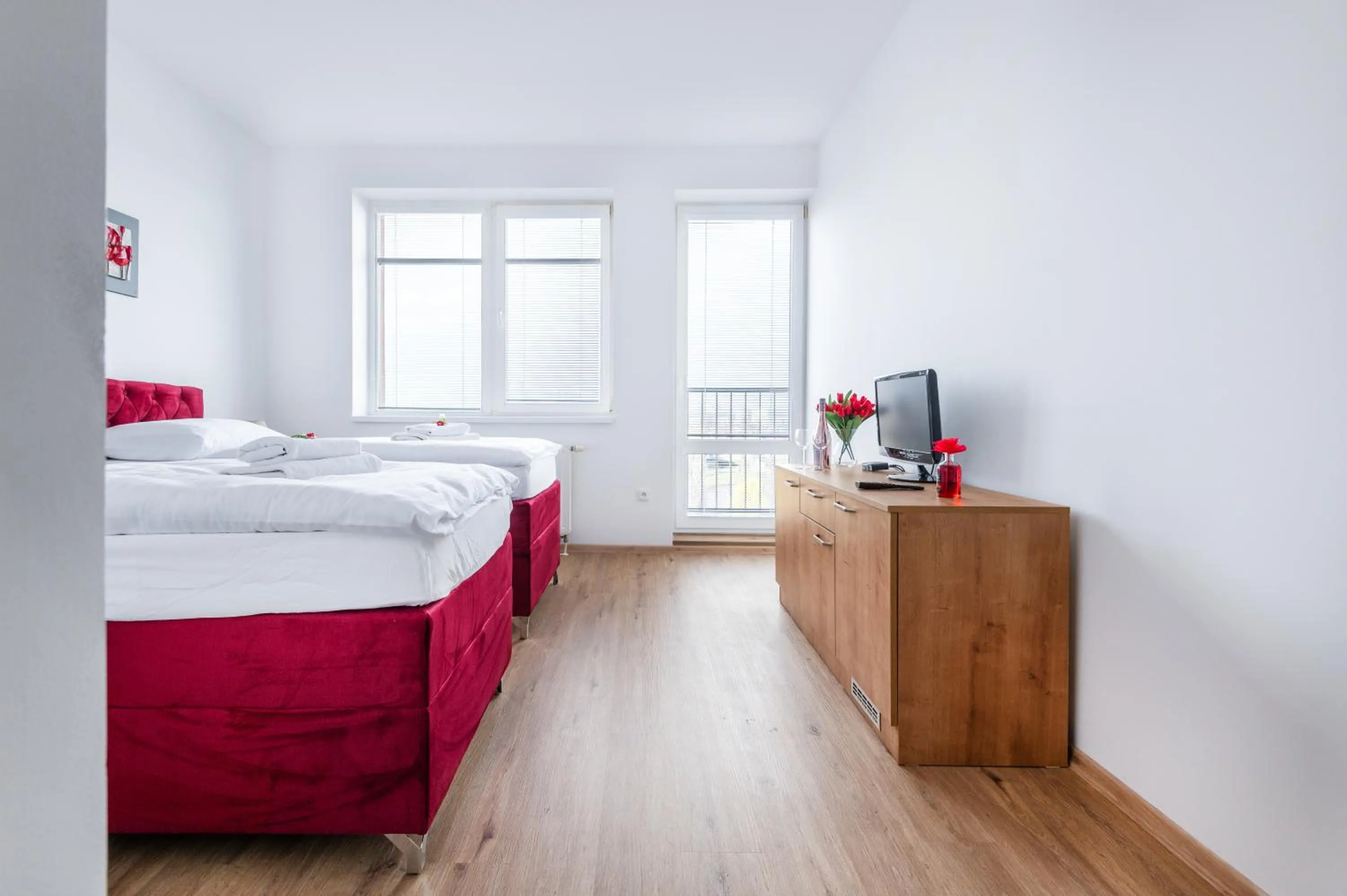 Bed in Café Kaftan - pension