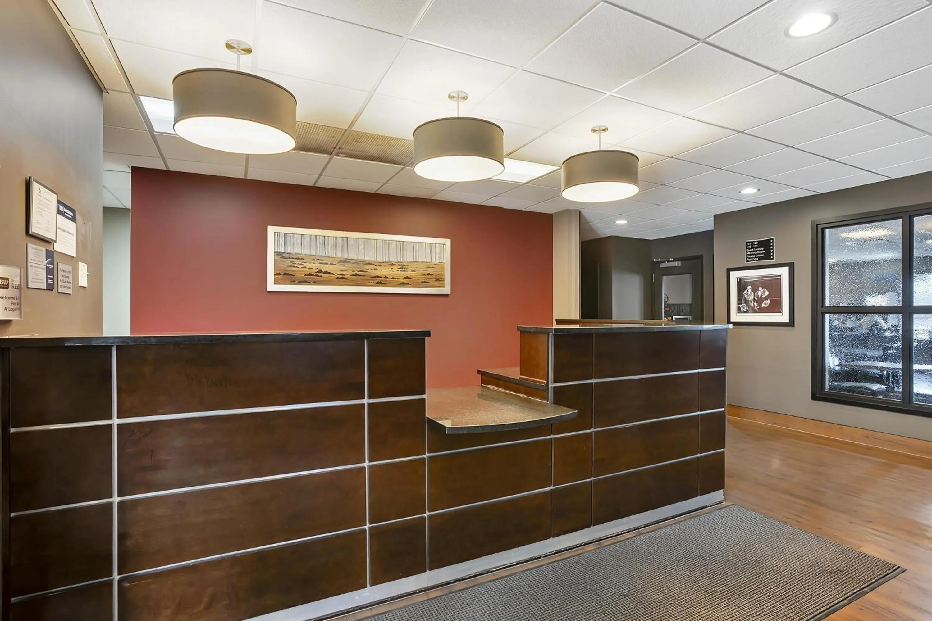 Lobby or reception in Best Western Blairmore