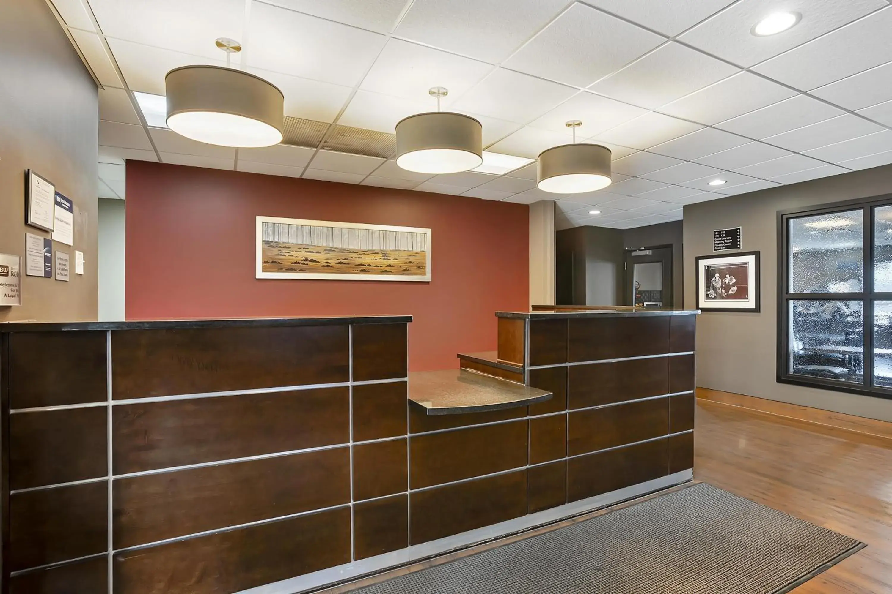 Lobby or reception in Best Western Blairmore Lobby or reception in Best Western Blairmore