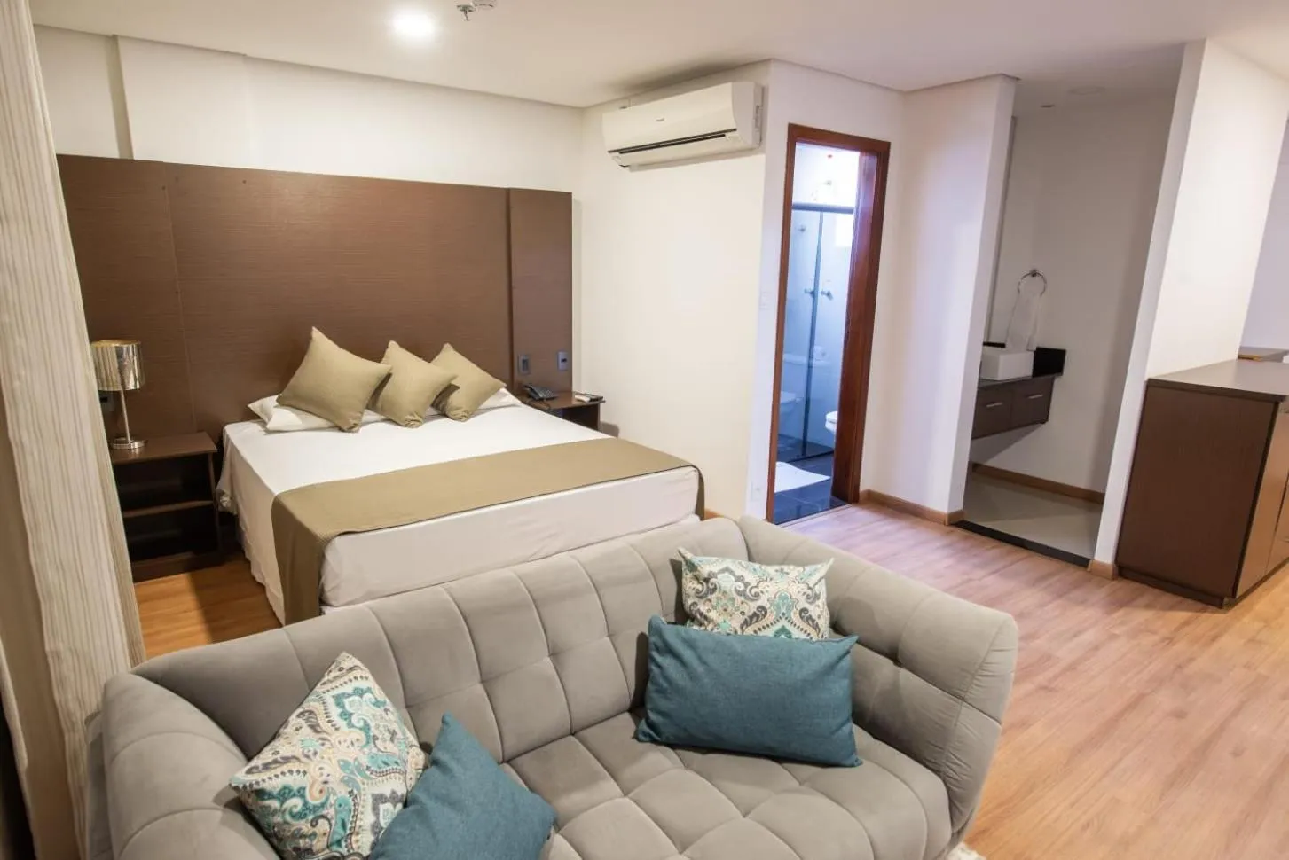 Bed in Olavo Bilac Hotel