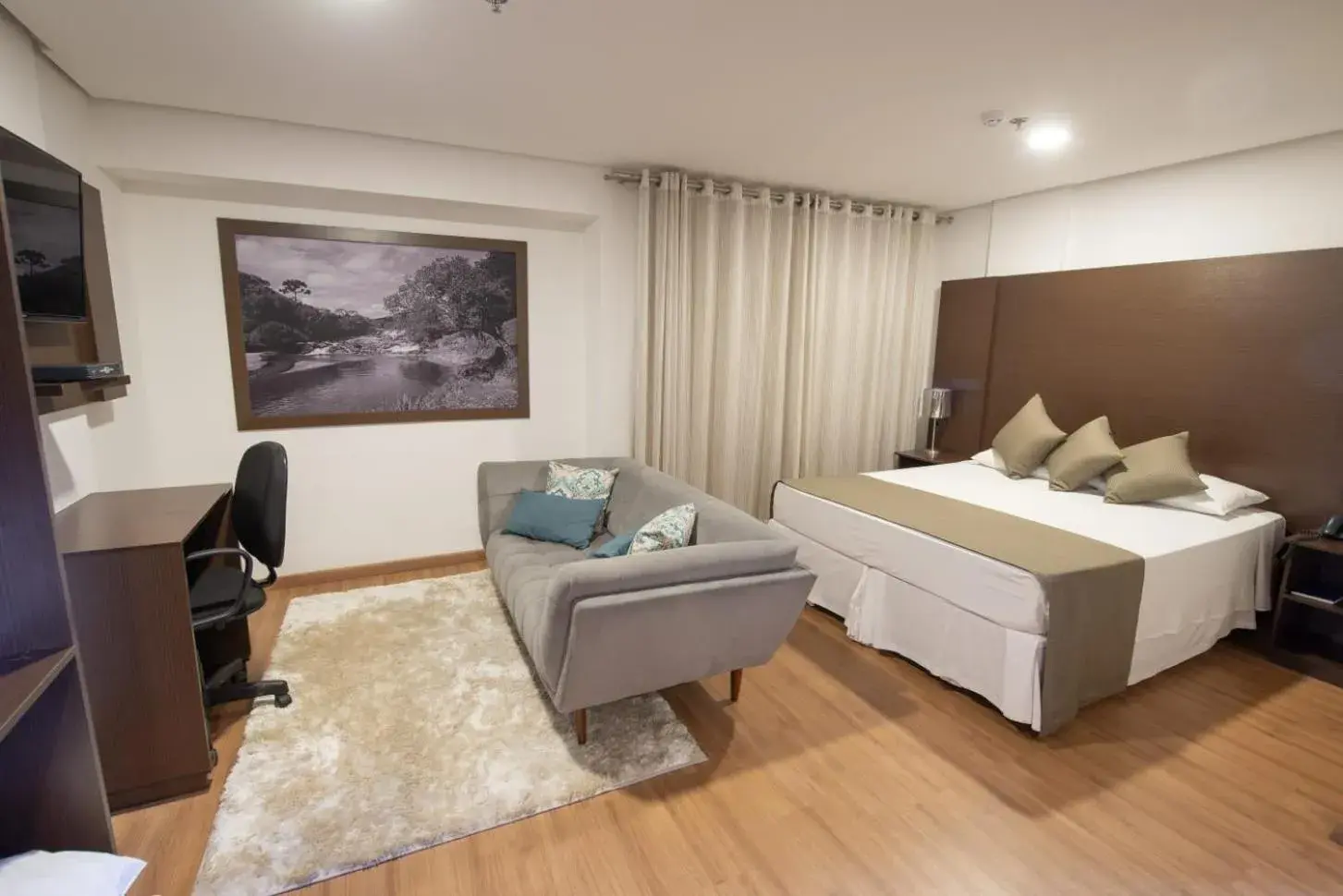 Bed in Olavo Bilac Hotel Bed in Olavo Bilac Hotel