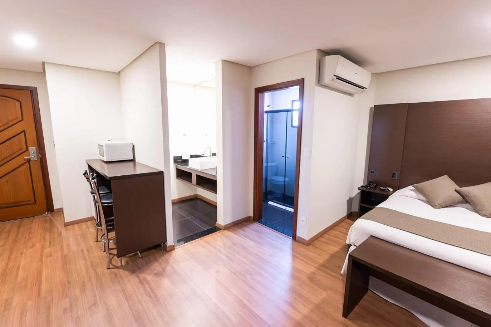 Bed in Olavo Bilac Hotel