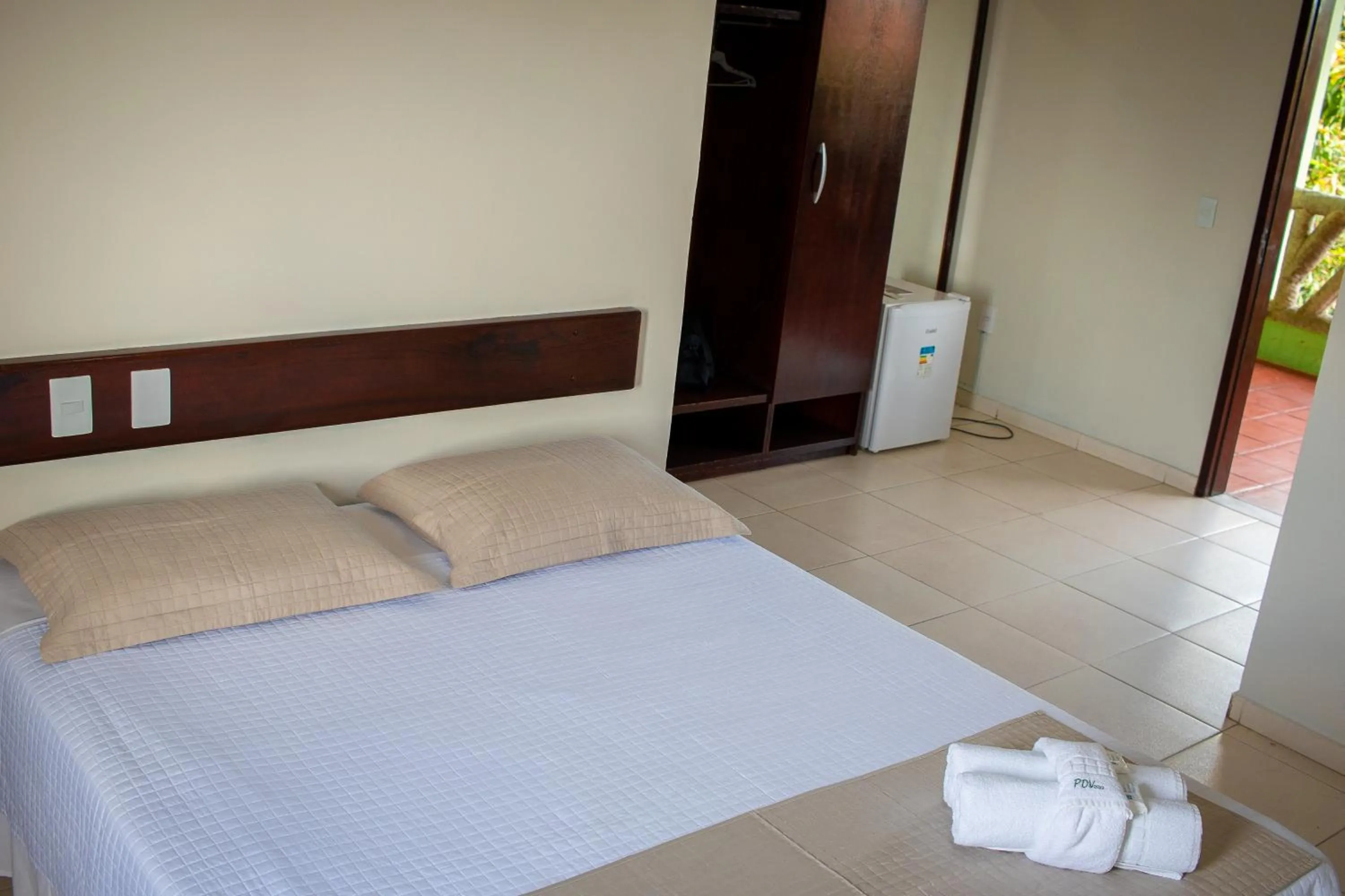 Bed in Hotel Pousada Dos Ventos