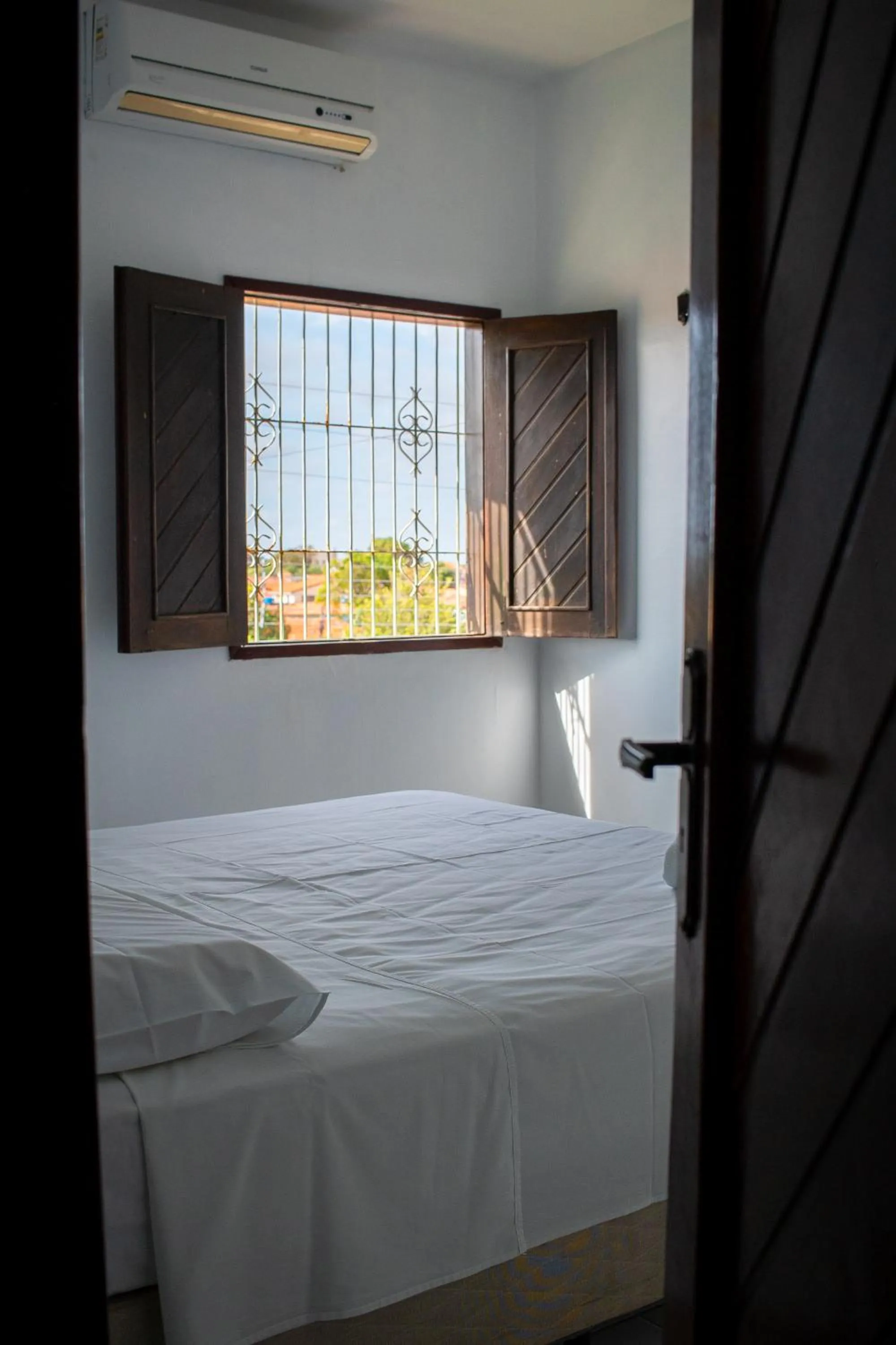 Bed in Hotel Pousada Dos Ventos