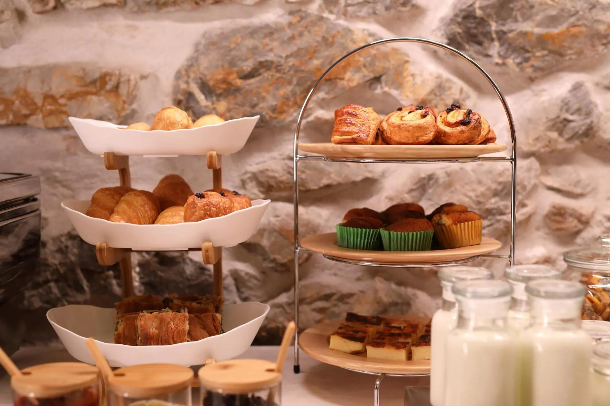 Buffet breakfast in V1935 Luxurious Apartments