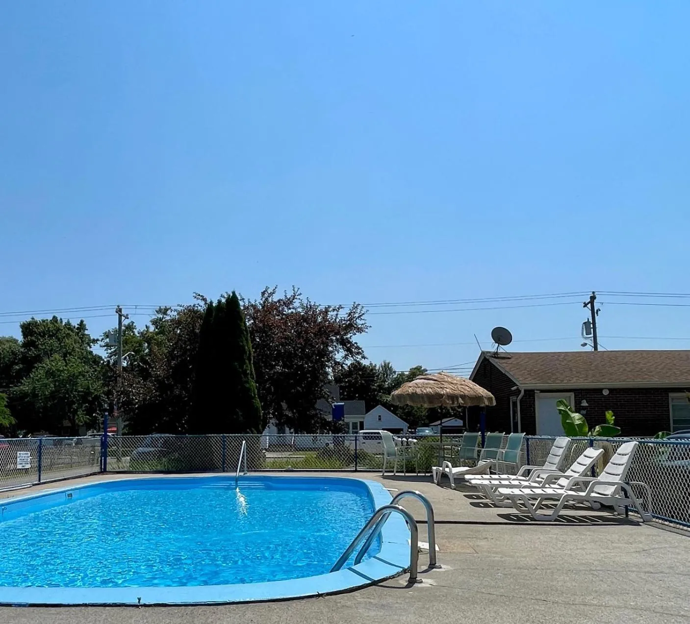 Property building in Americas Best Value Inn Chincoteague