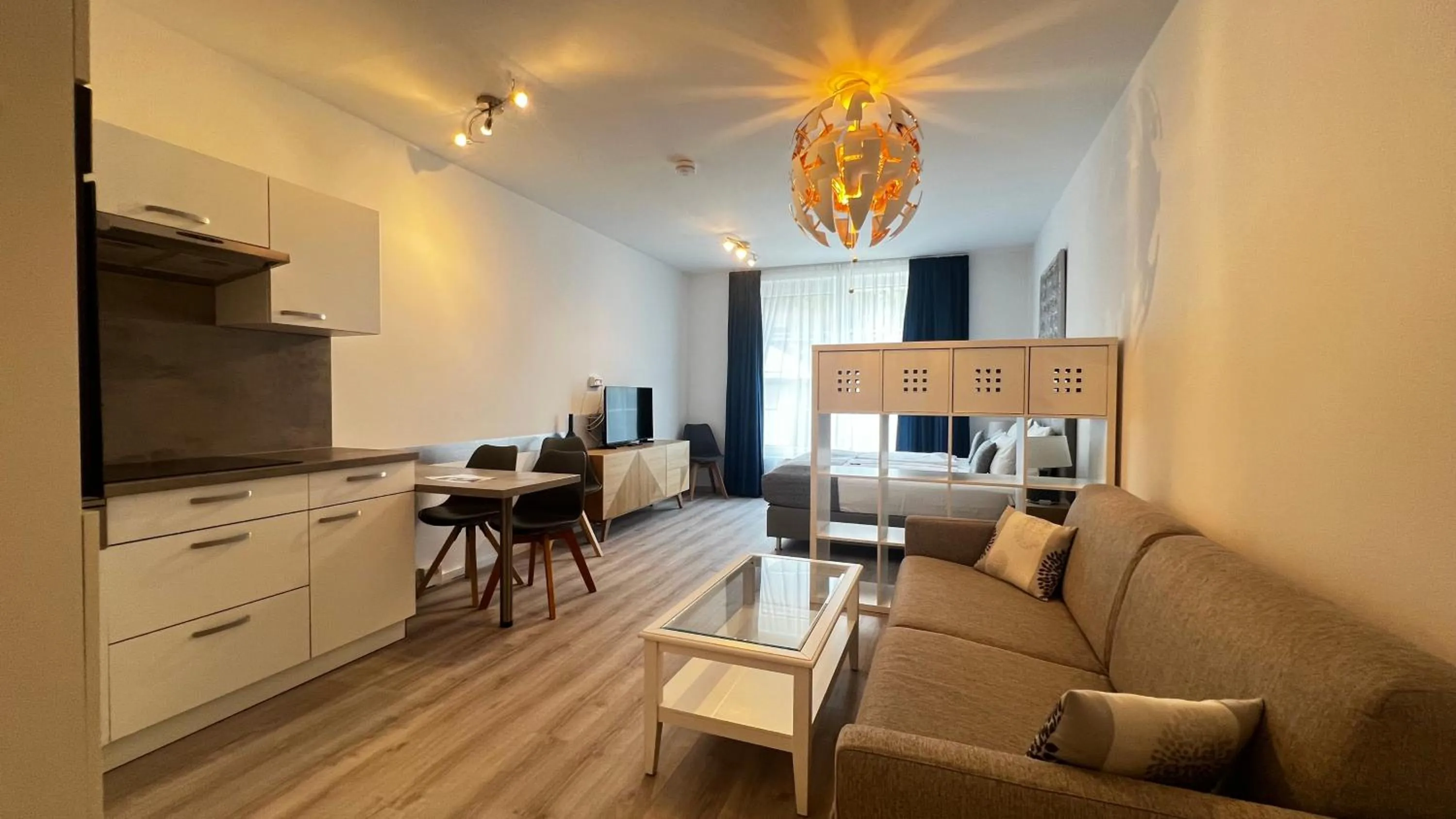 Photo of the whole room in Blue Riverside Apartments