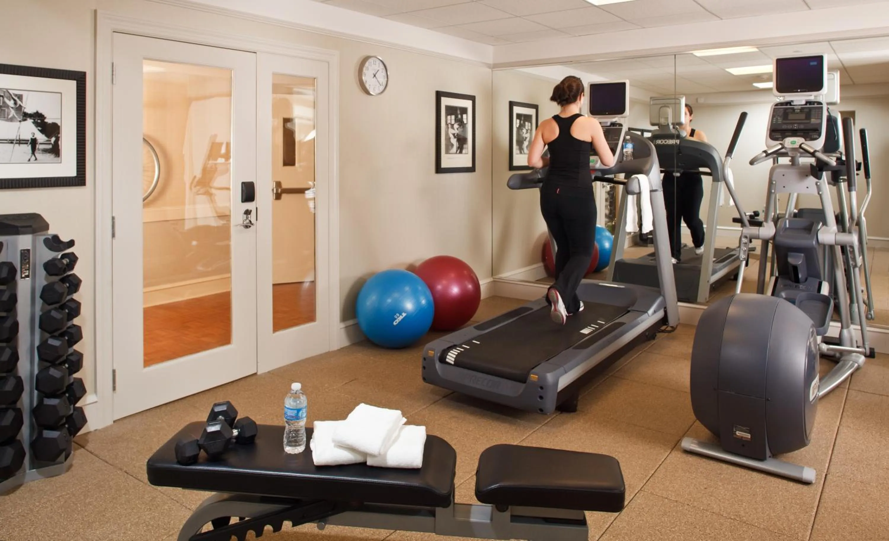 Fitness centre/facilities in Chestnut Hill Hotel