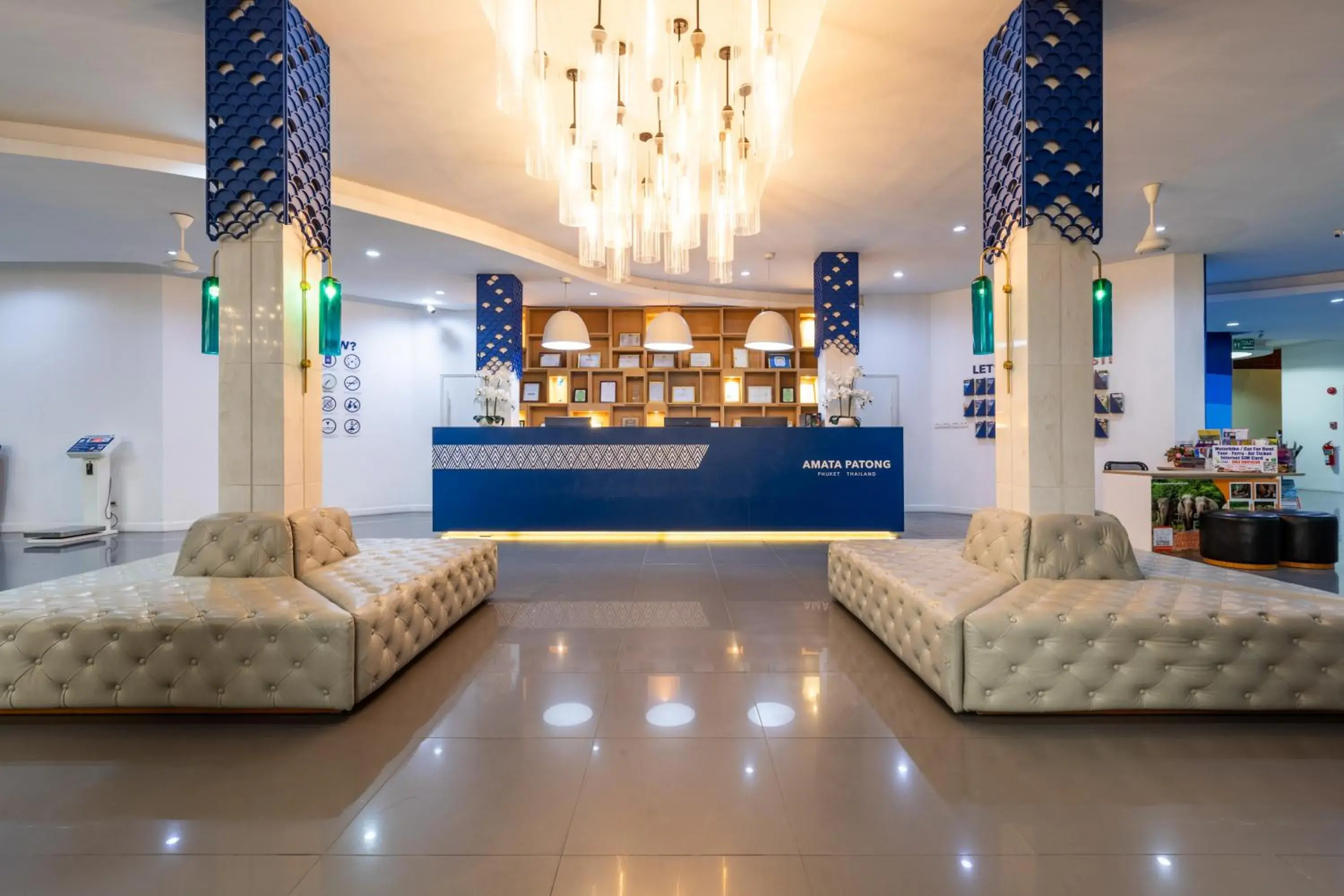 Lobby or reception in Amata Patong Lobby or reception in Amata Patong