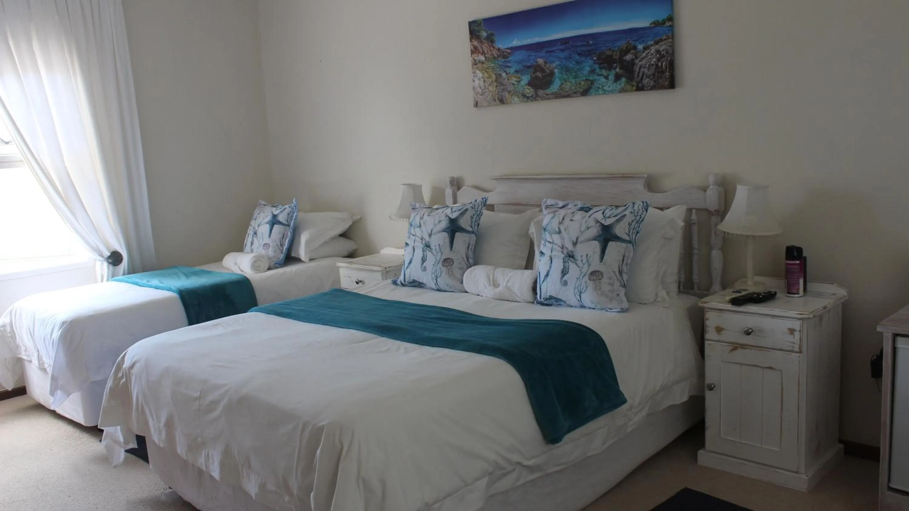 Bed in The Golden Grape B&B