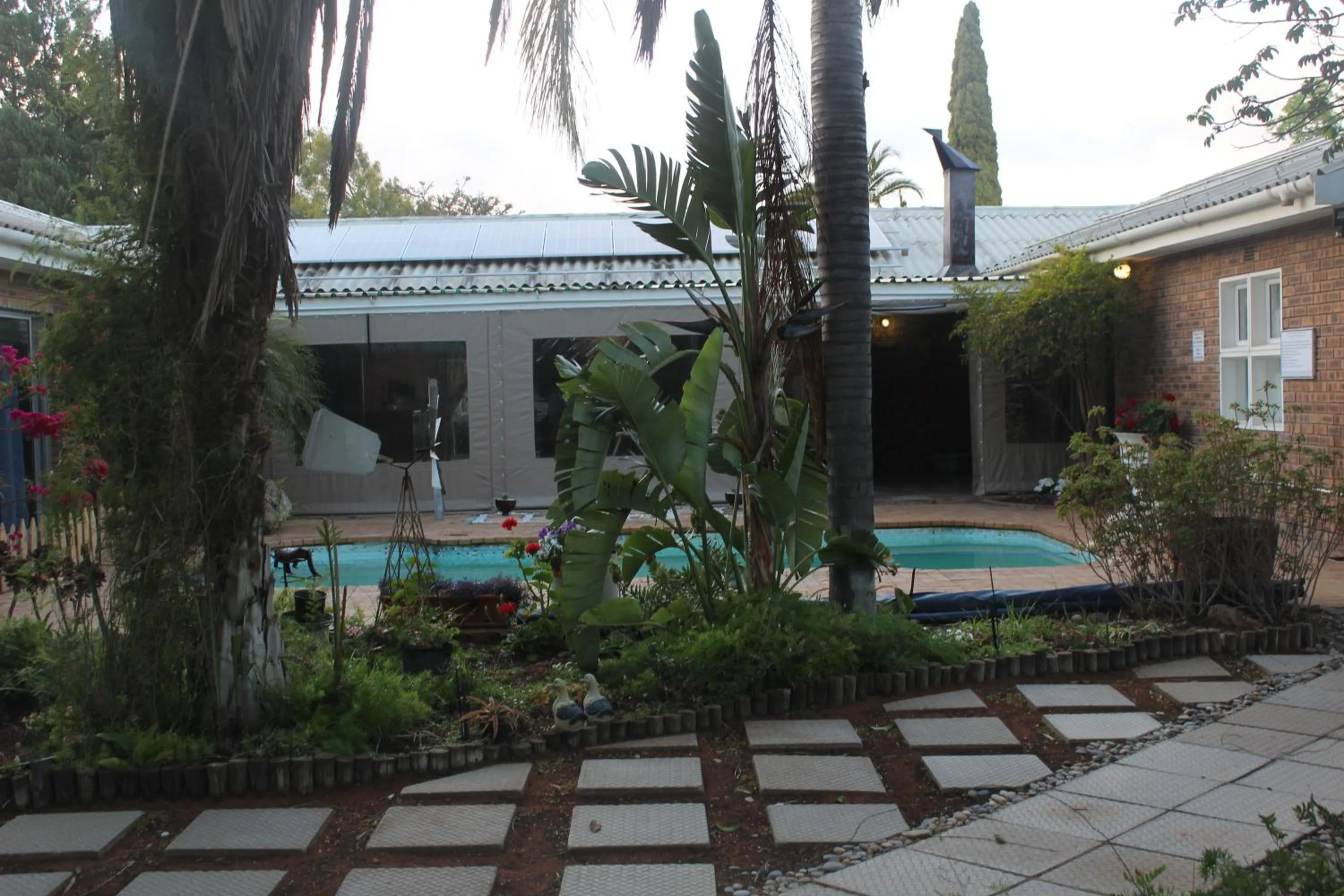 Swimming pool in The Golden Grape B&B