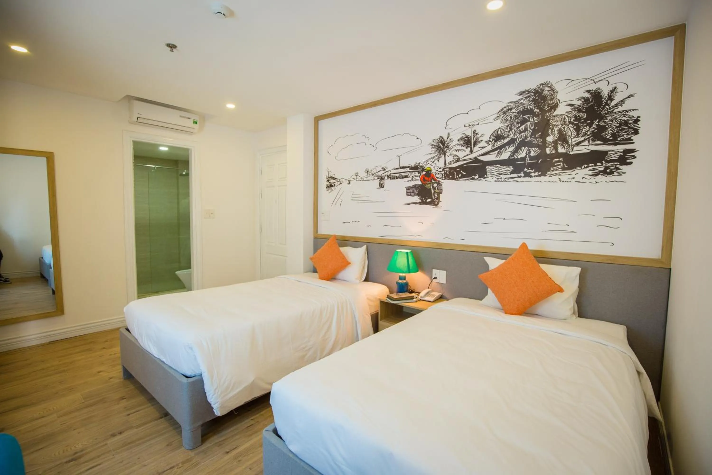 Photo of the whole room, Bed in Cocochine Da Nang