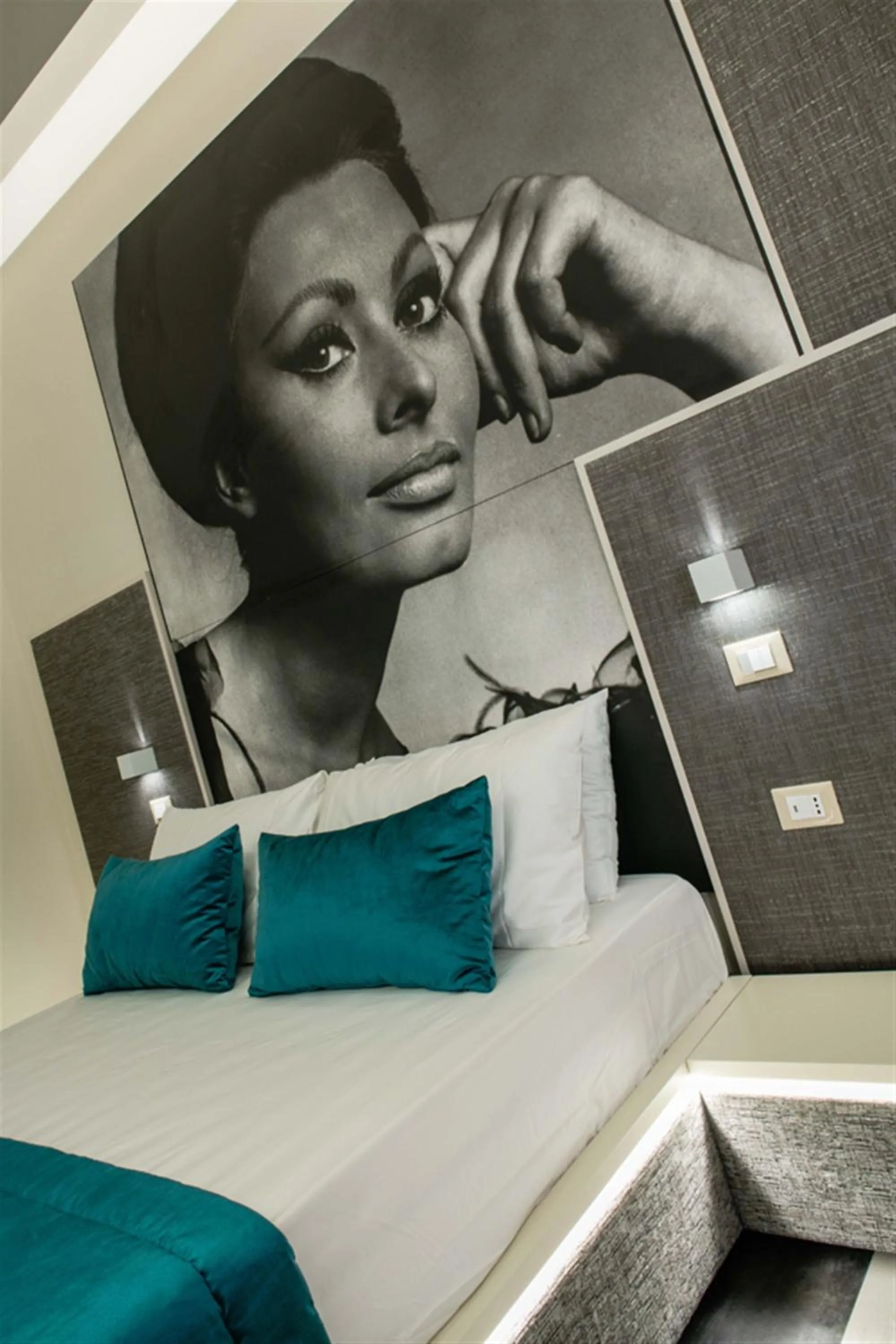 Bedroom, Bed in Via Veneto Luxury Suites