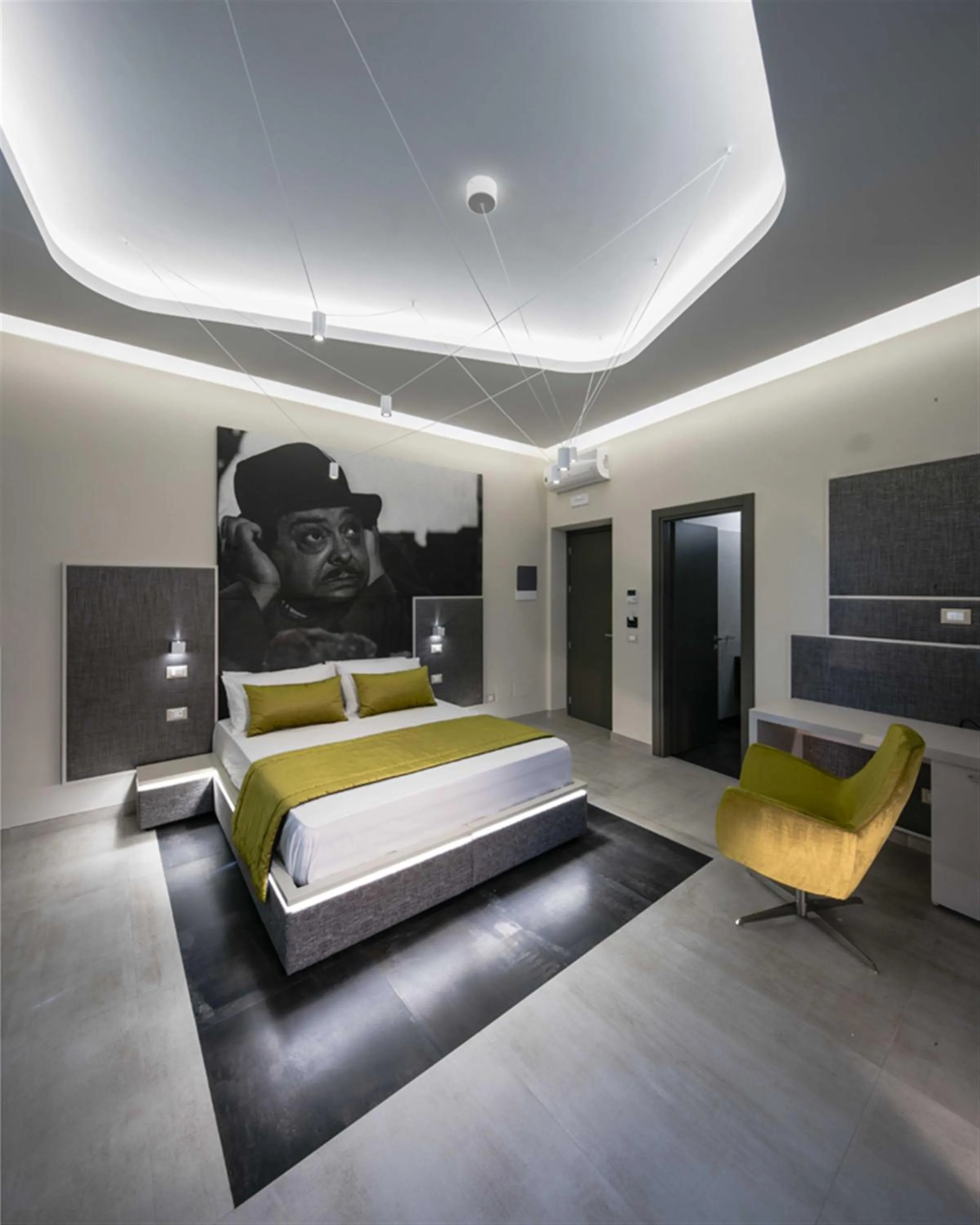 Bedroom, Bed in Via Veneto Luxury Suites