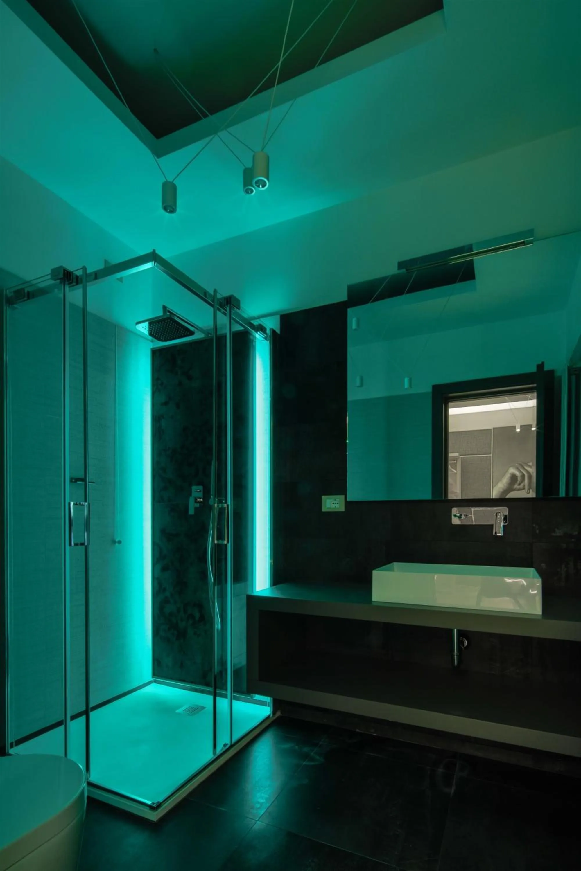 Bathroom in Via Veneto Luxury Suites