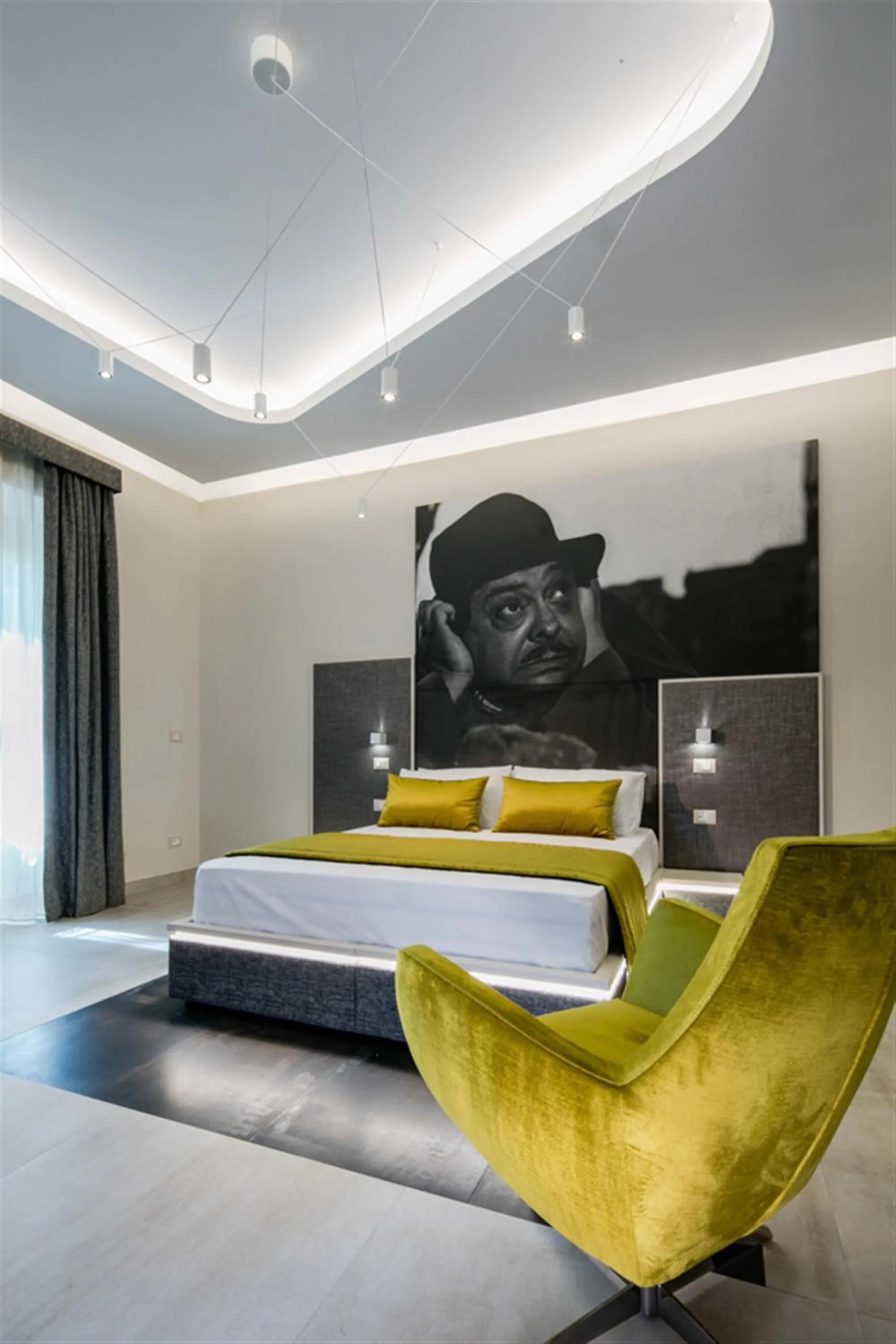 Bedroom, Bed in Via Veneto Luxury Suites