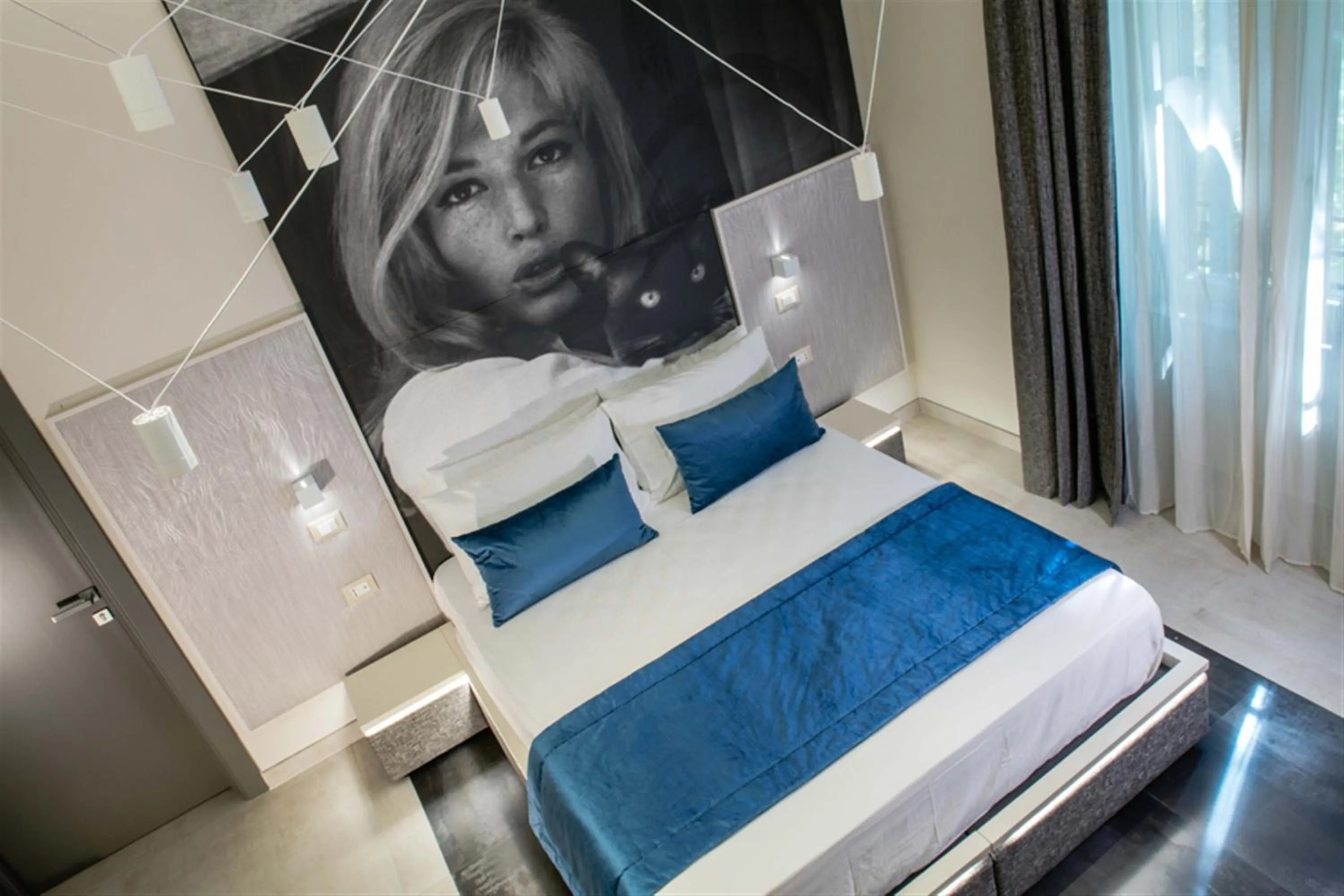 Bedroom, Bed in Via Veneto Luxury Suites
