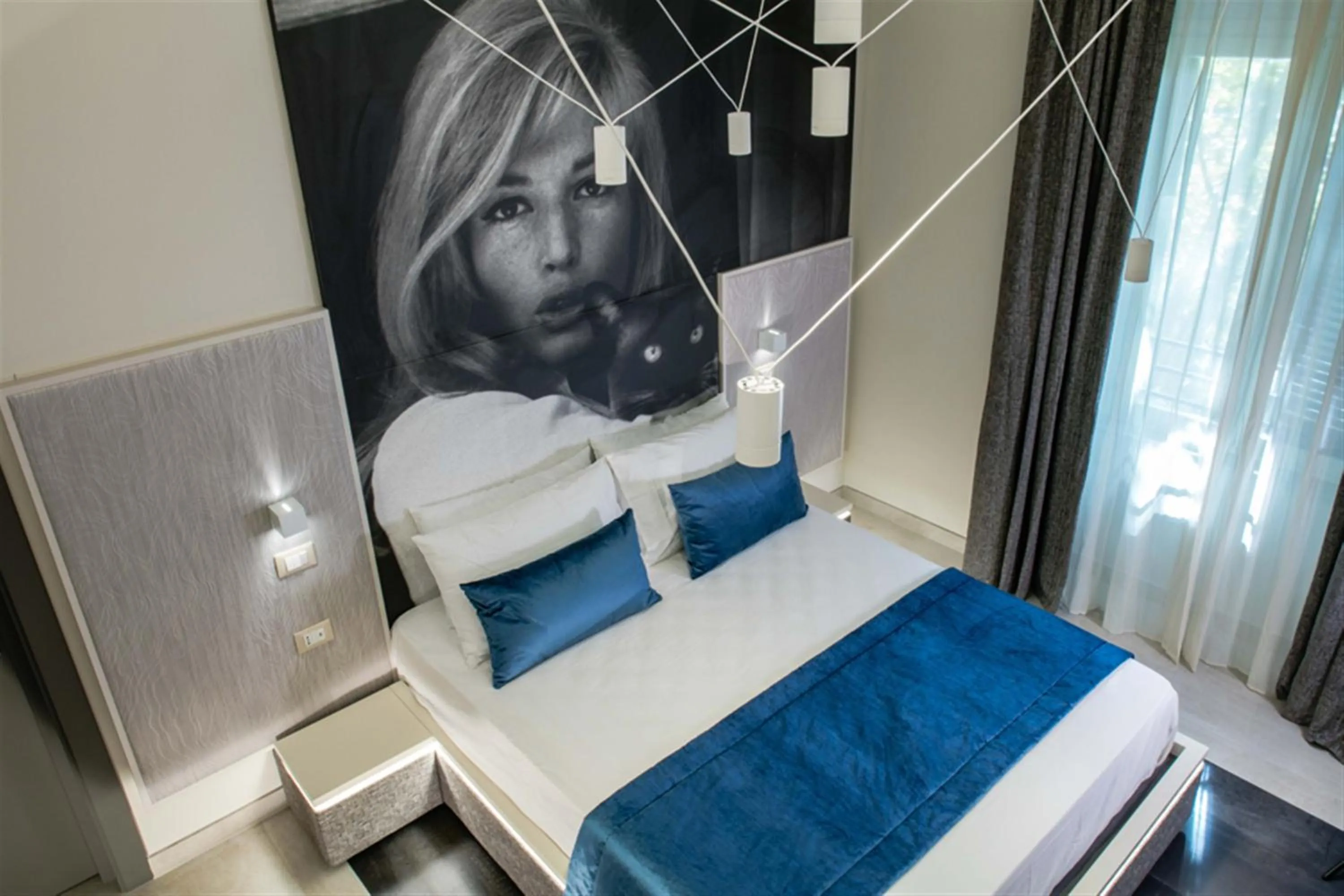 Bedroom, Bed in Via Veneto Luxury Suites