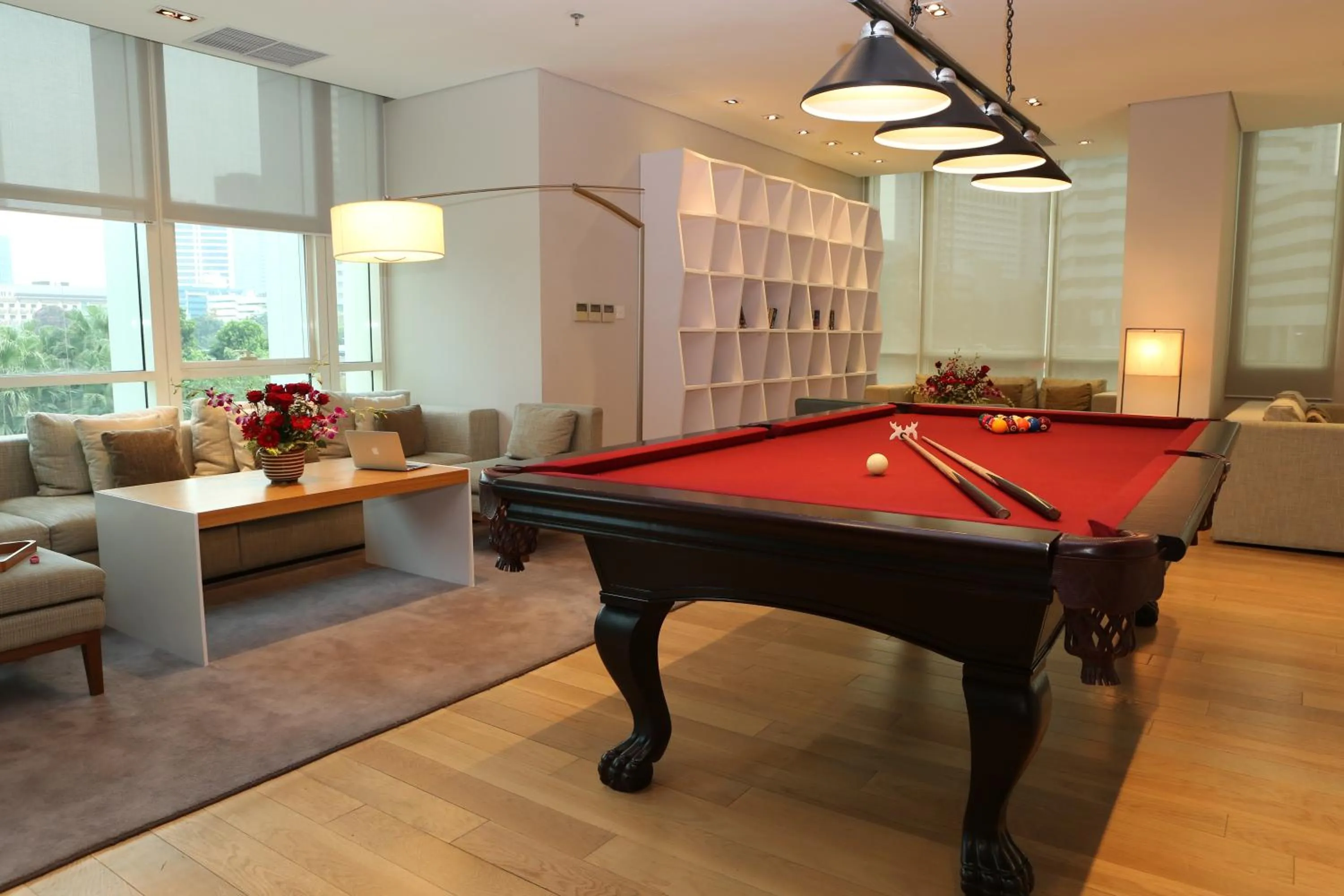 Billiard in Fraser Residence Sudirman Jakarta