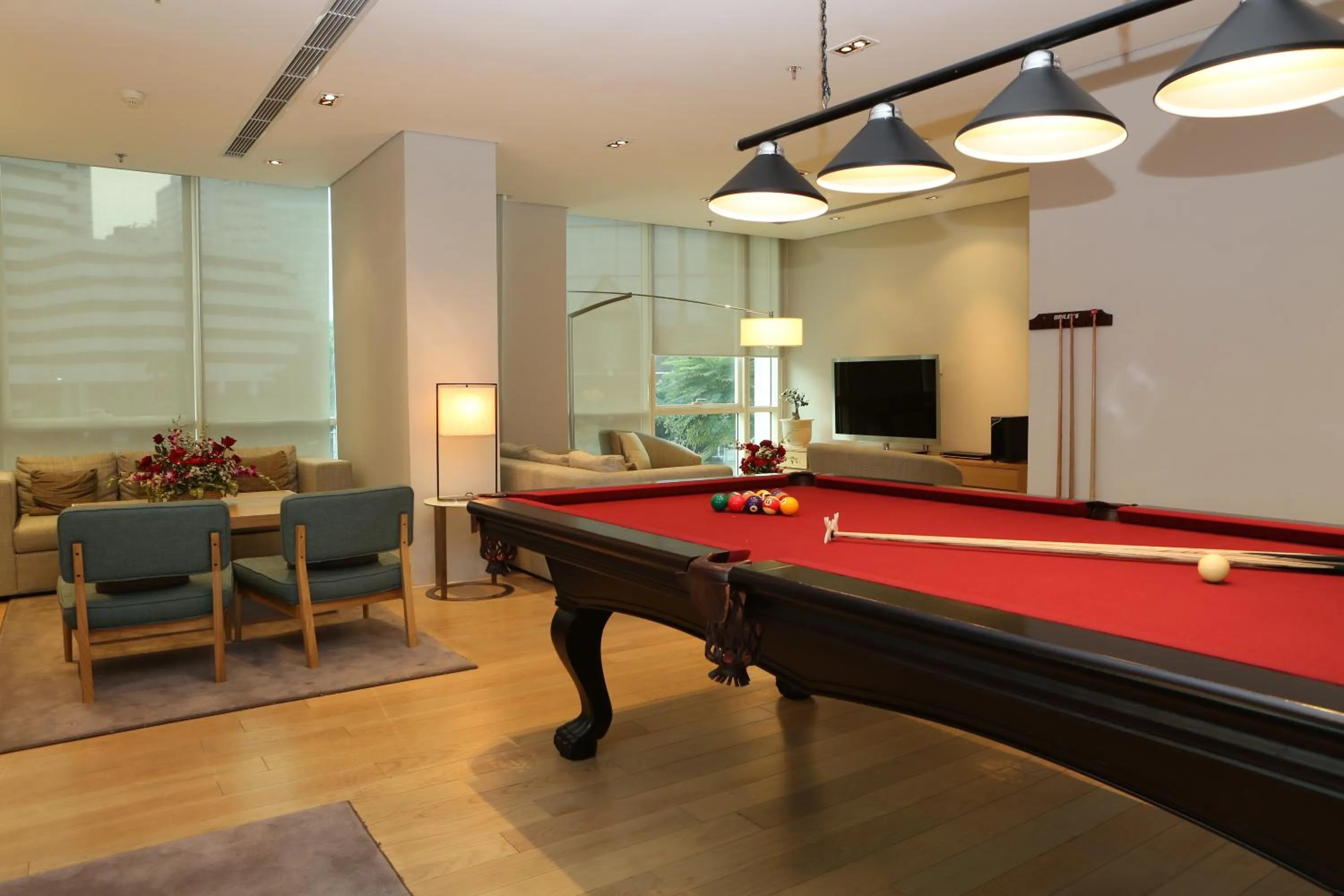 Billiard in Fraser Residence Sudirman Jakarta