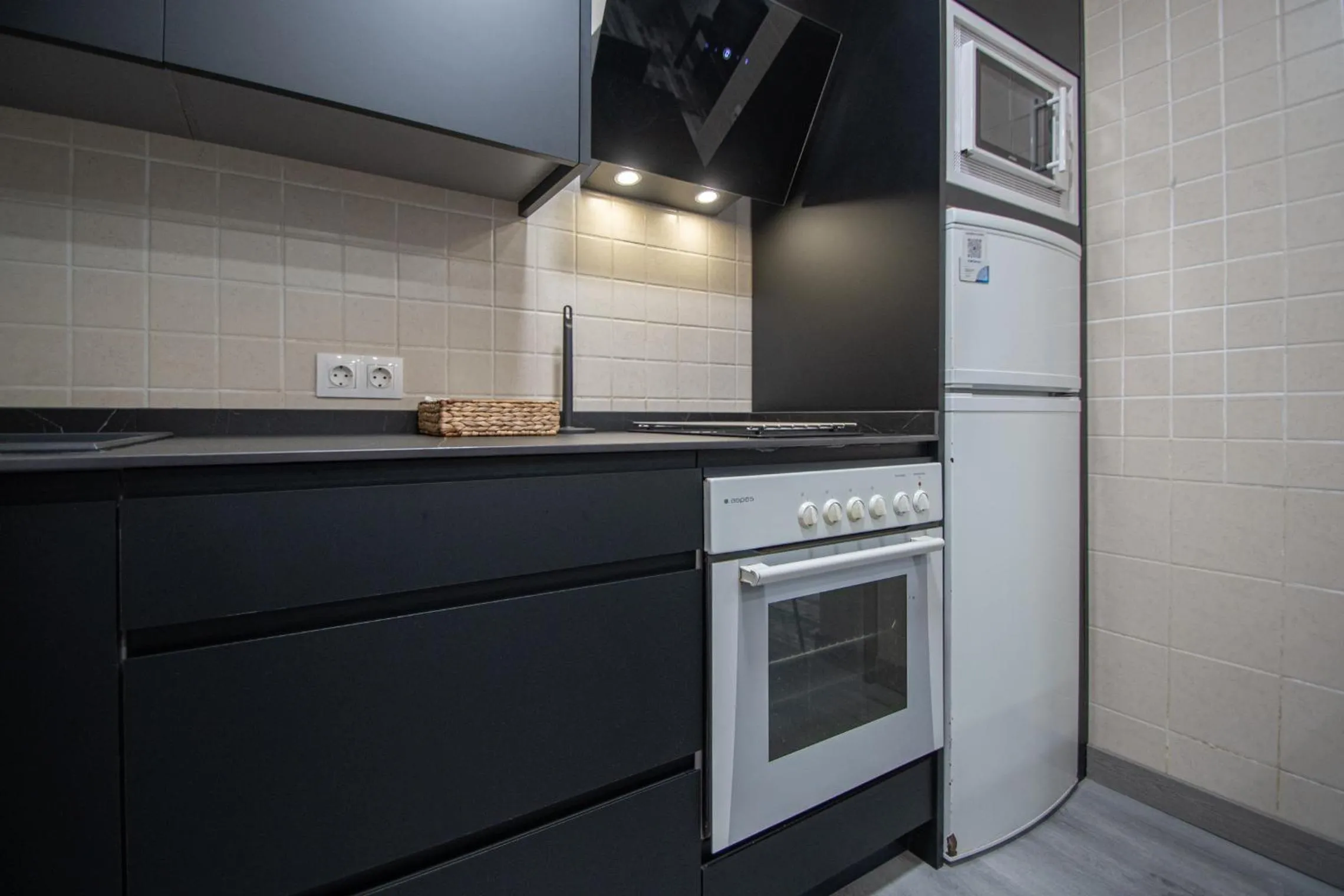 Kitchen or kitchenette in Apartamento Arco de los Blanco