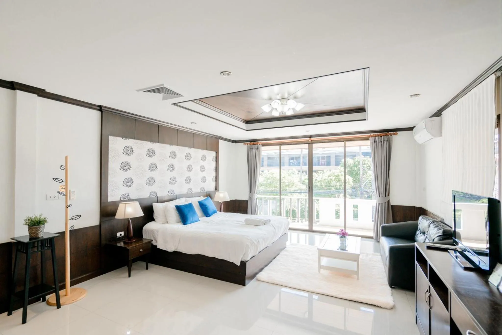 Bed in The Panwa Guesthouse, Phuket