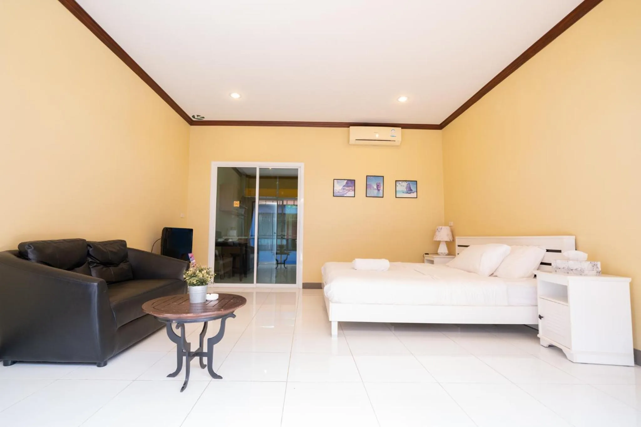 Bed in The Panwa Guesthouse, Phuket