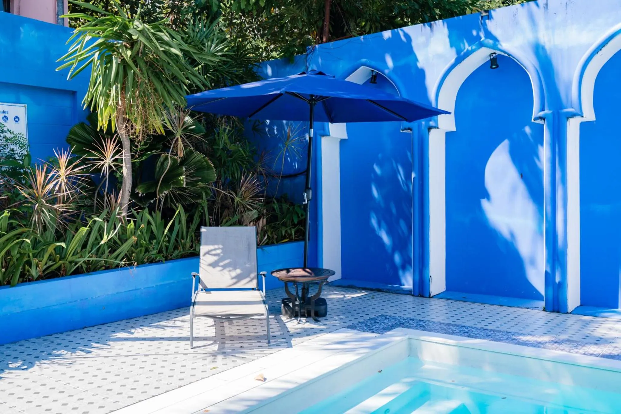 Pool view in The Panwa Guesthouse, Phuket