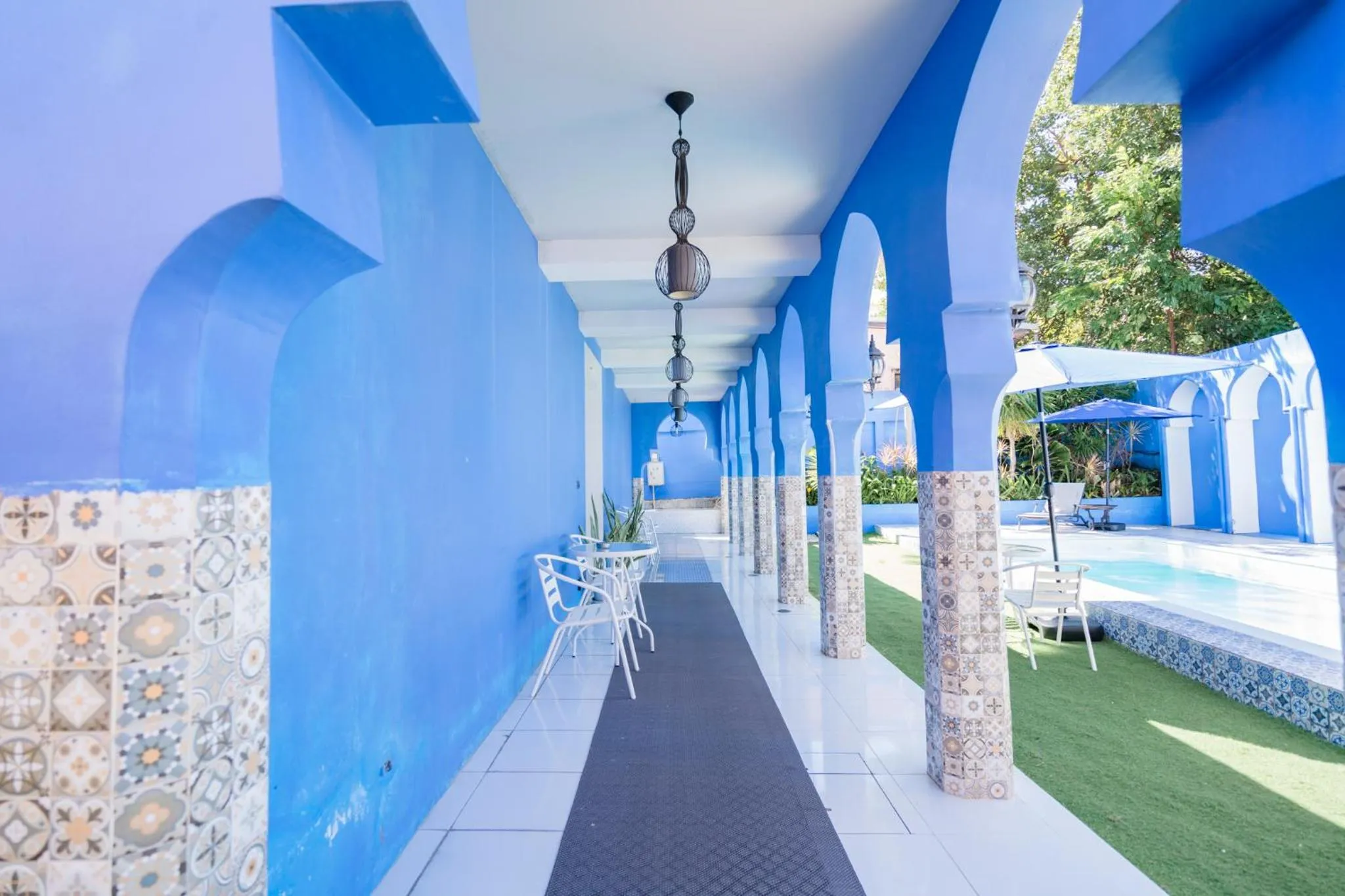 Pool view in The Panwa Guesthouse, Phuket