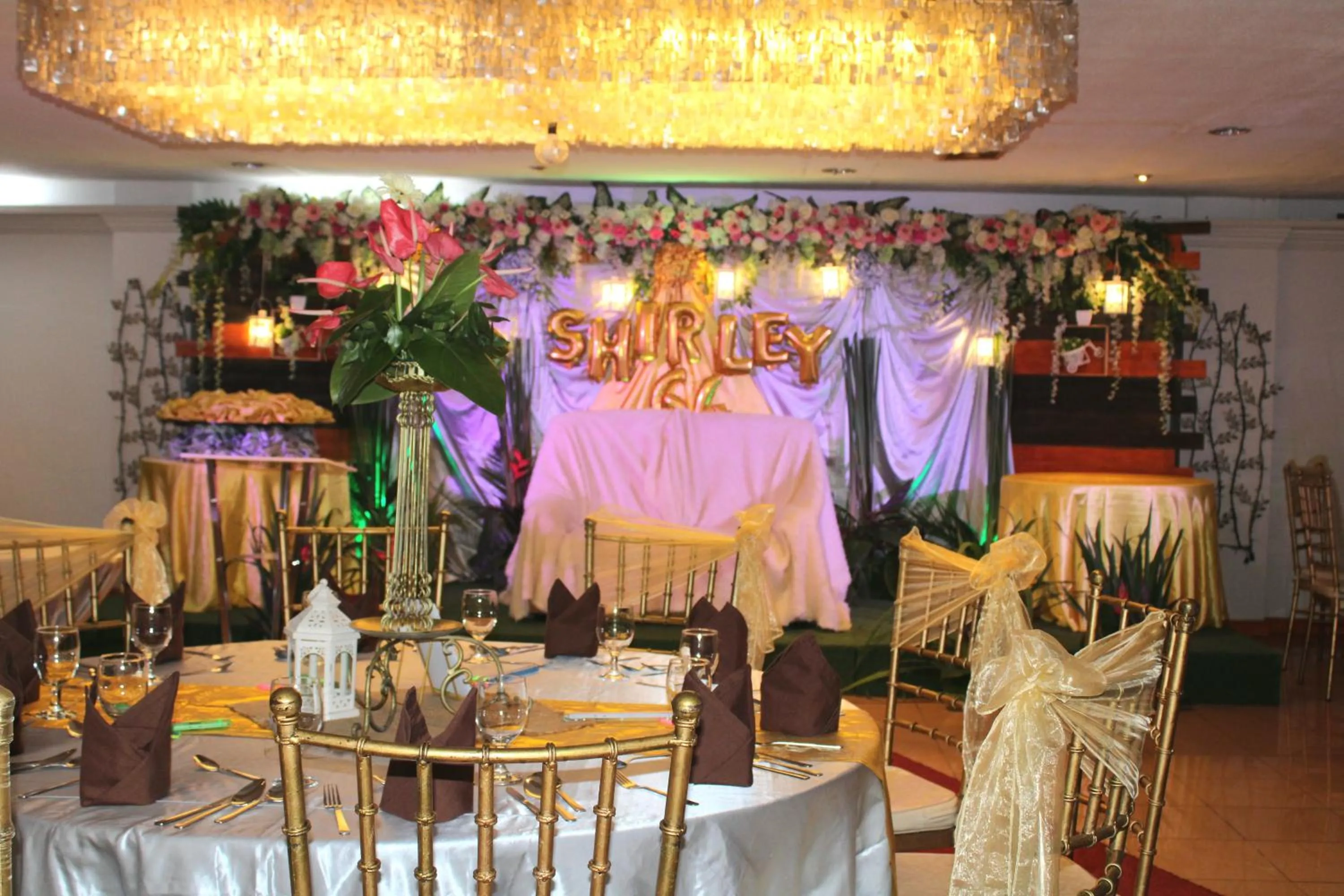 Banquet/Function facilities in Rosas Garden Hotel