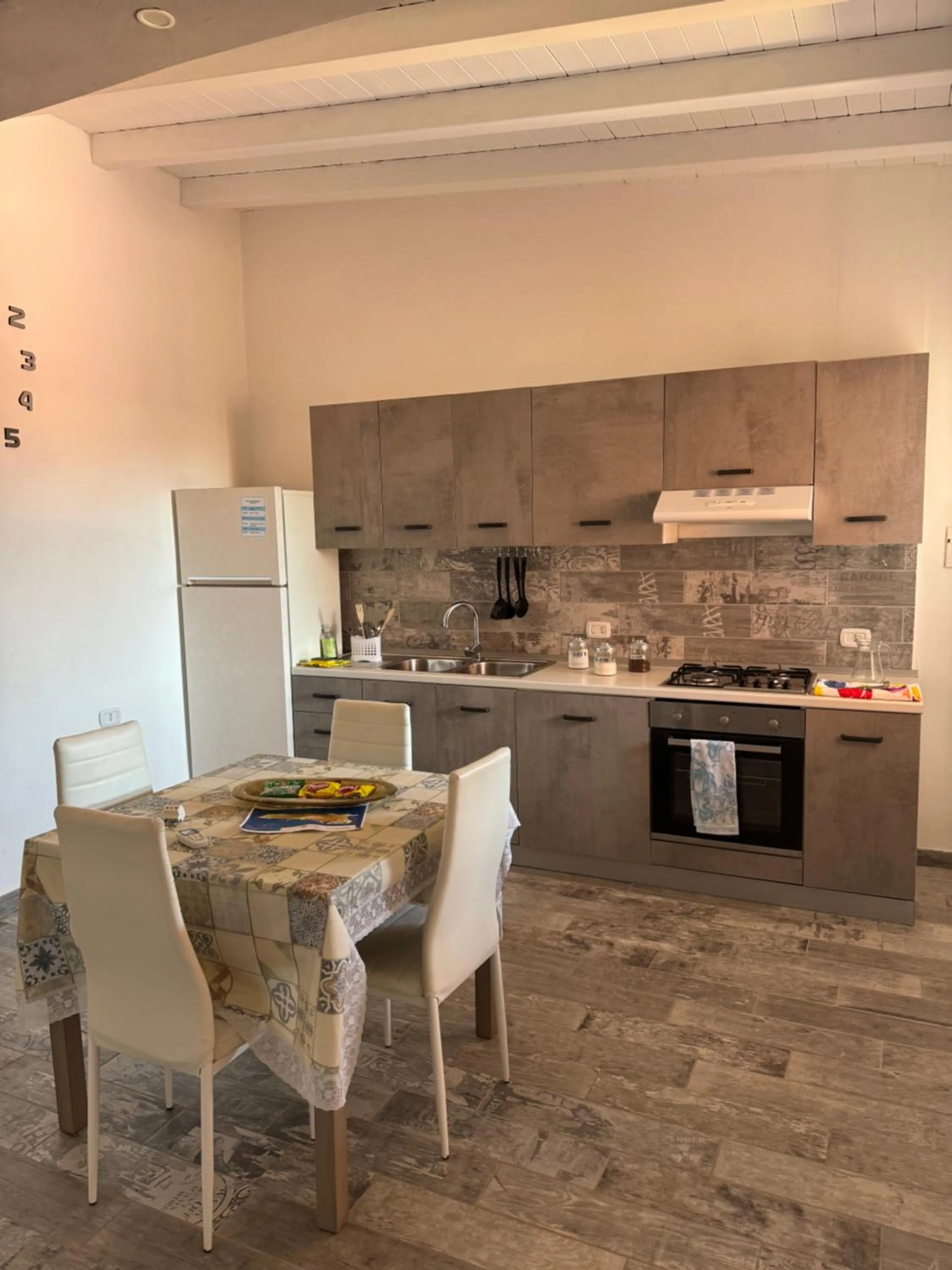 Kitchen or kitchenette in Residence La Conchiglia