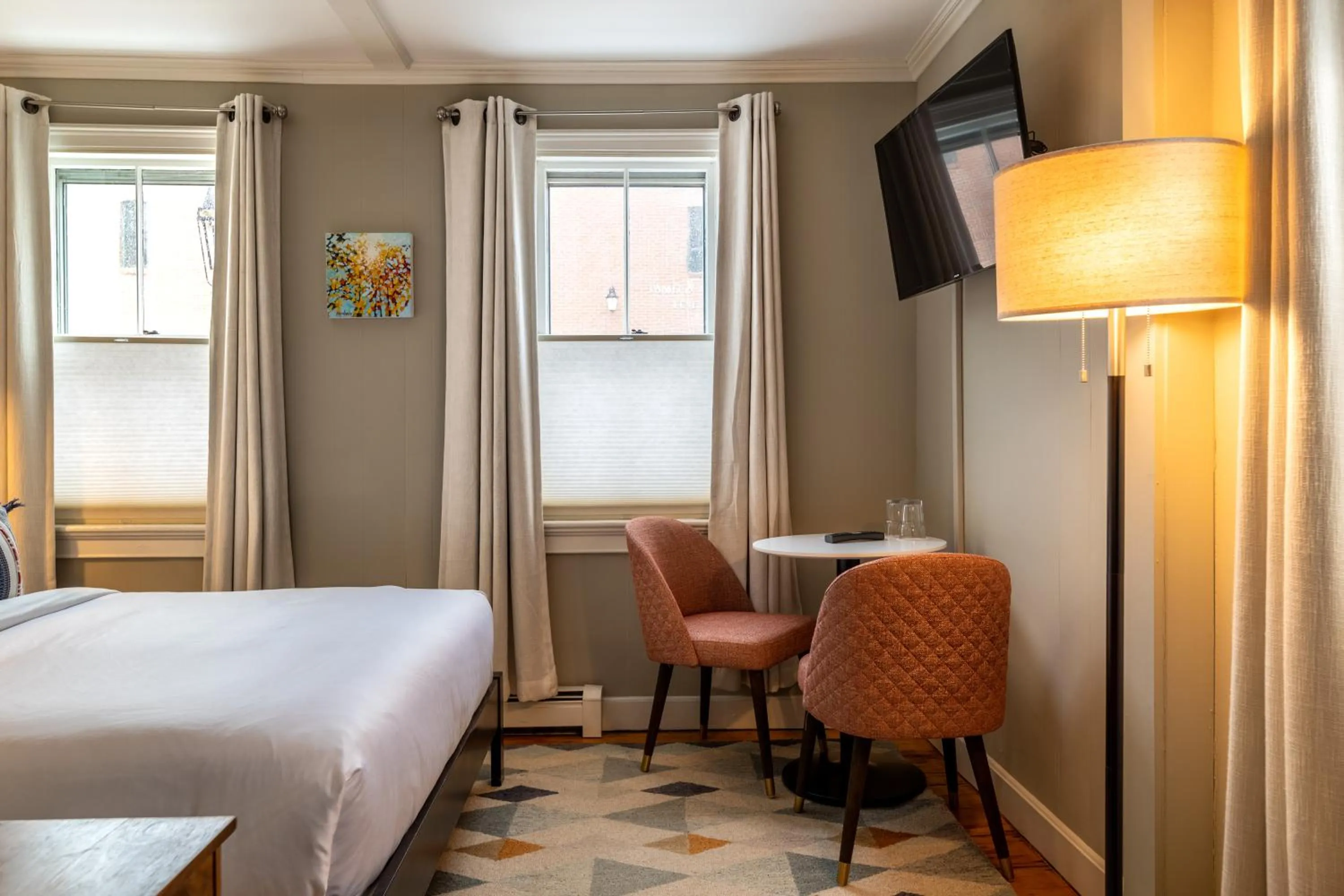 Seating area, Bed in The Sailmaker's House