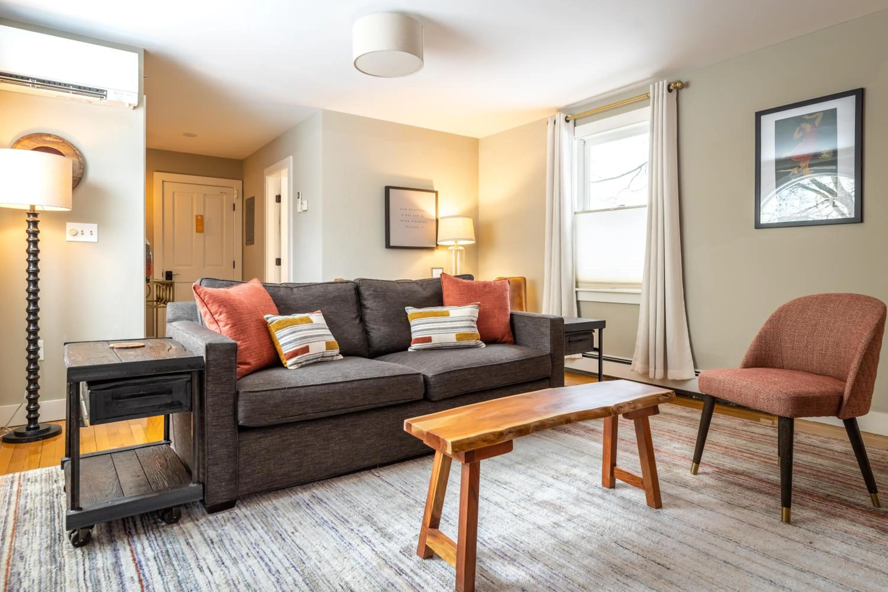 Seating area in The Sailmaker's House