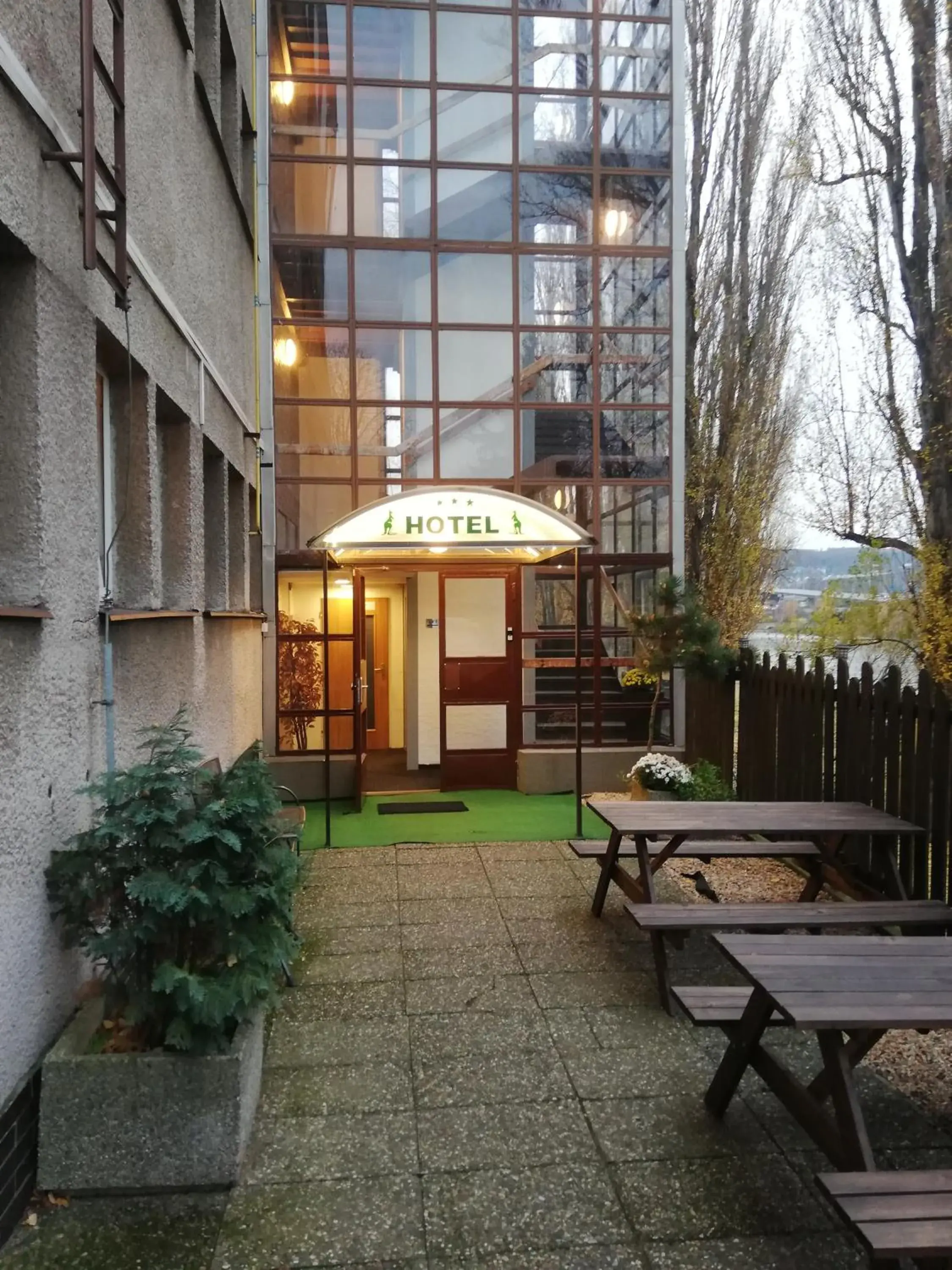 Facade/entrance in Hotel Bohemians