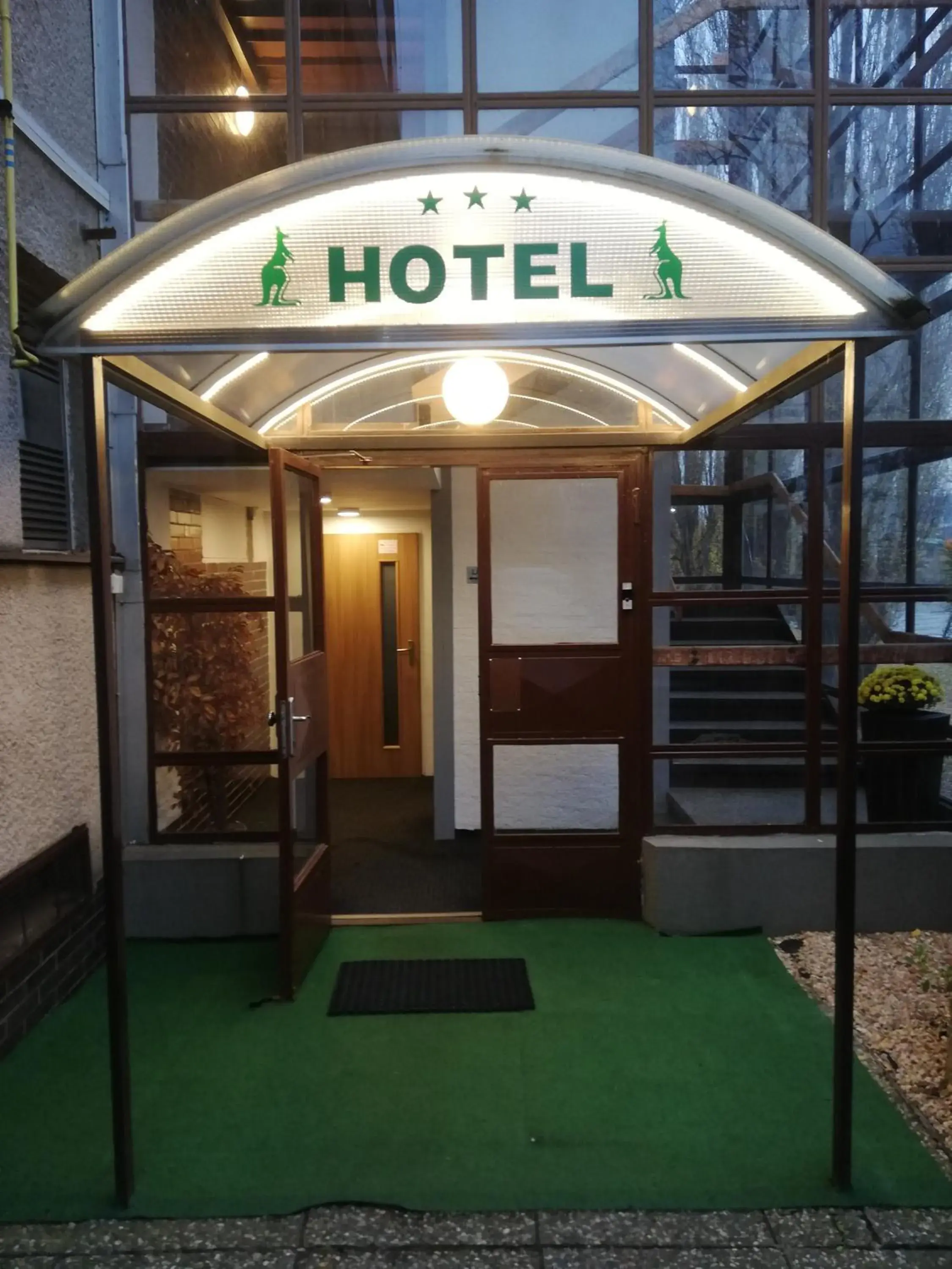 Facade/entrance in Hotel Bohemians
