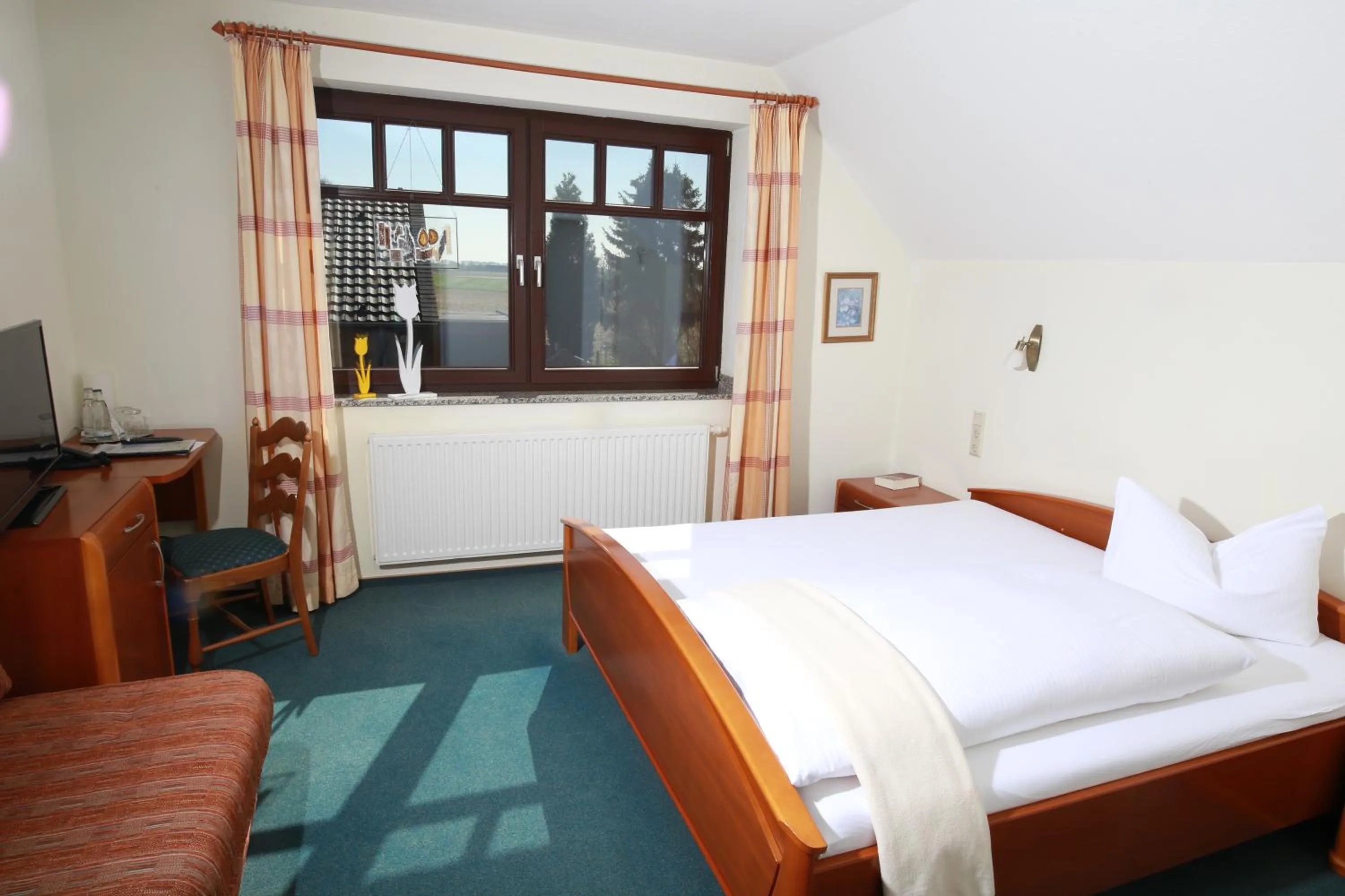 Photo of the whole room, Bed in Hotel Haus Nachtigall - B&B