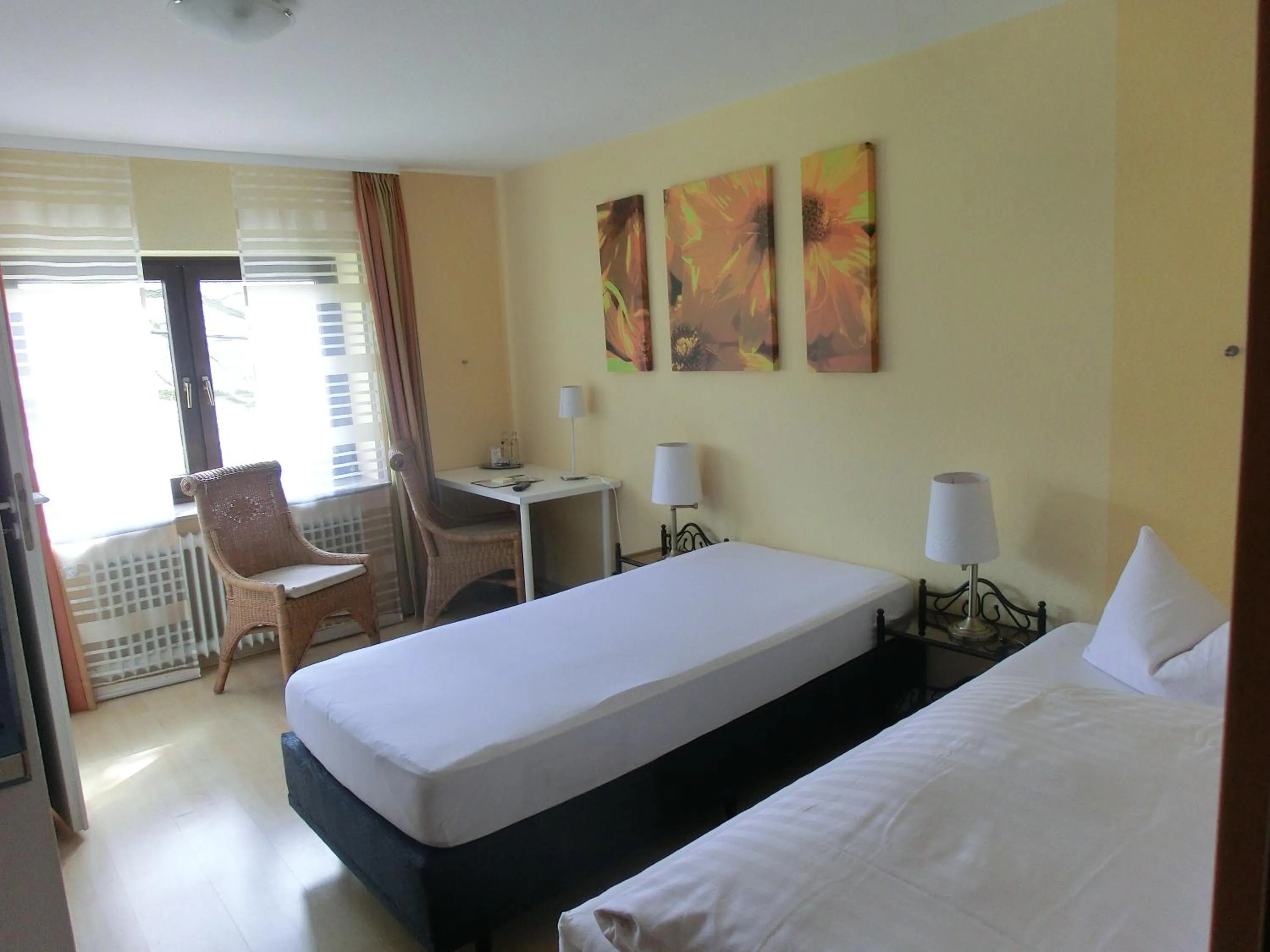 Photo of the whole room, Bed in Hotel Haus Nachtigall - B&B