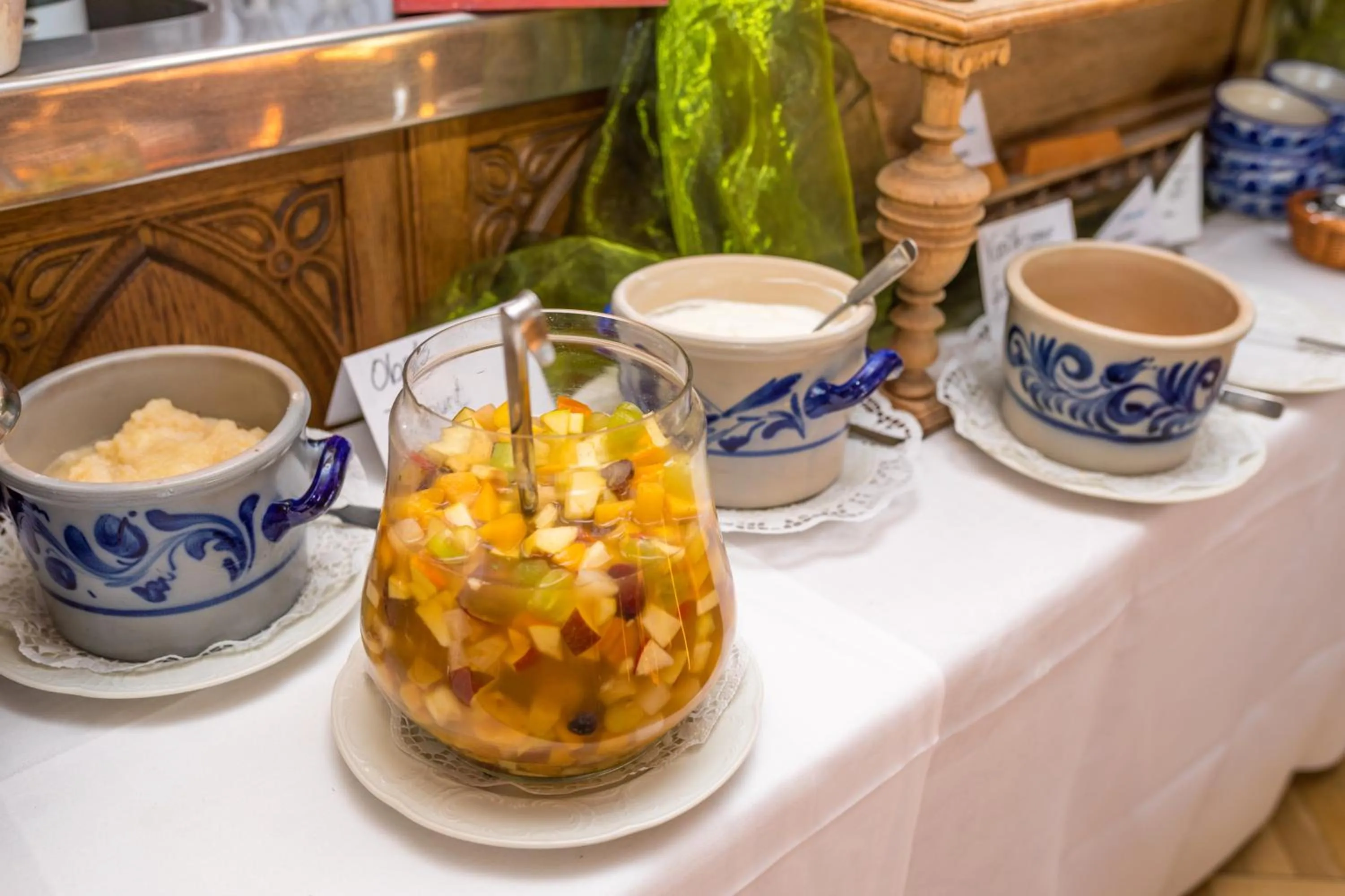 Food and drinks in Hotel Haus Nachtigall - B&B