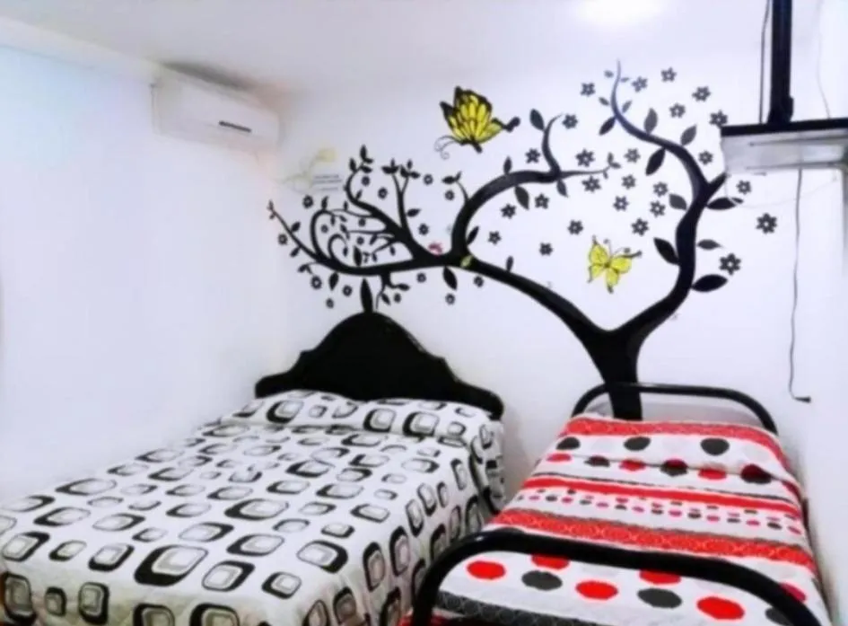 Bed in Casa Turística Realismo Mágico