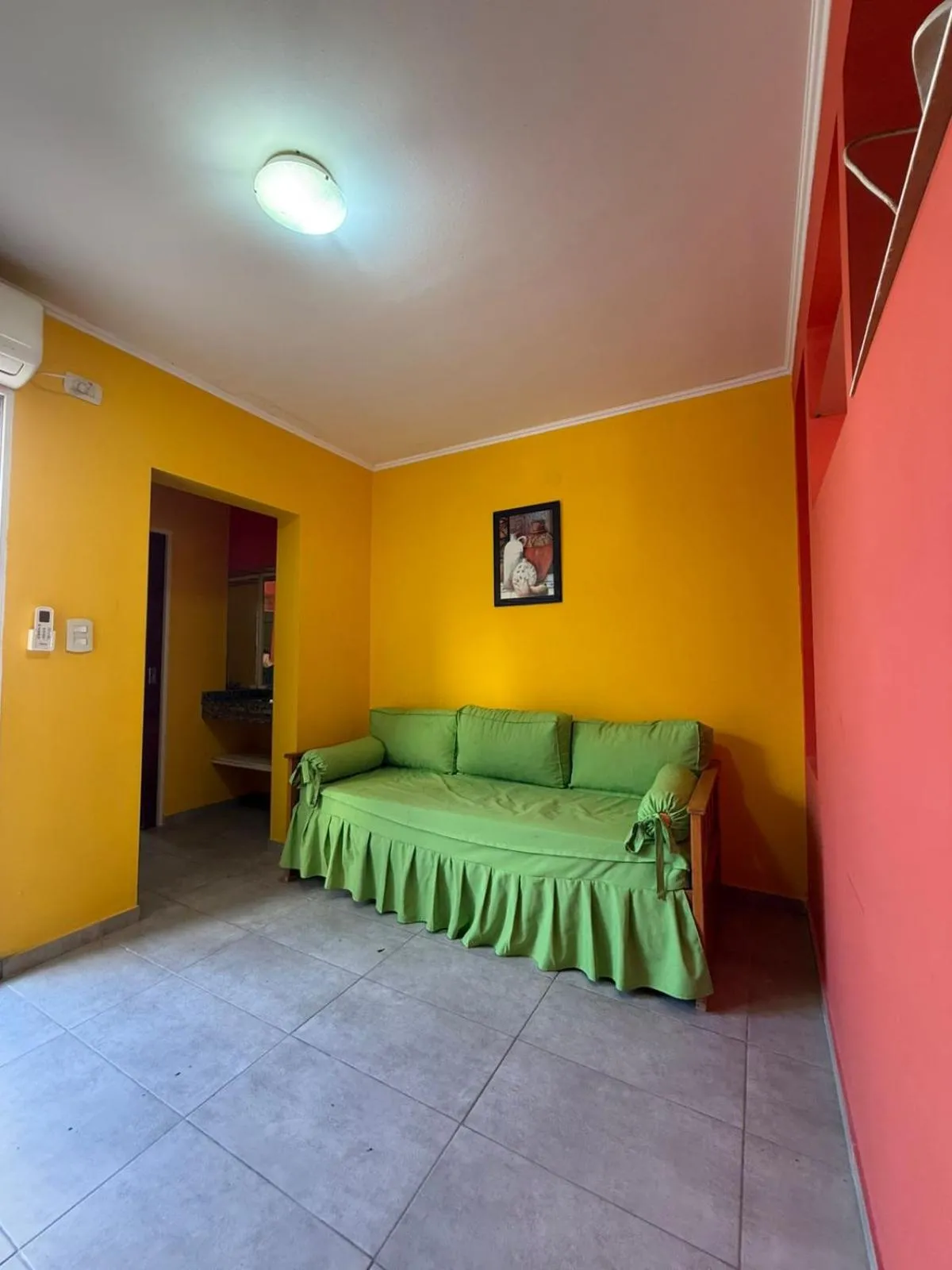 Living room, Bed in Sendero Patagonico
