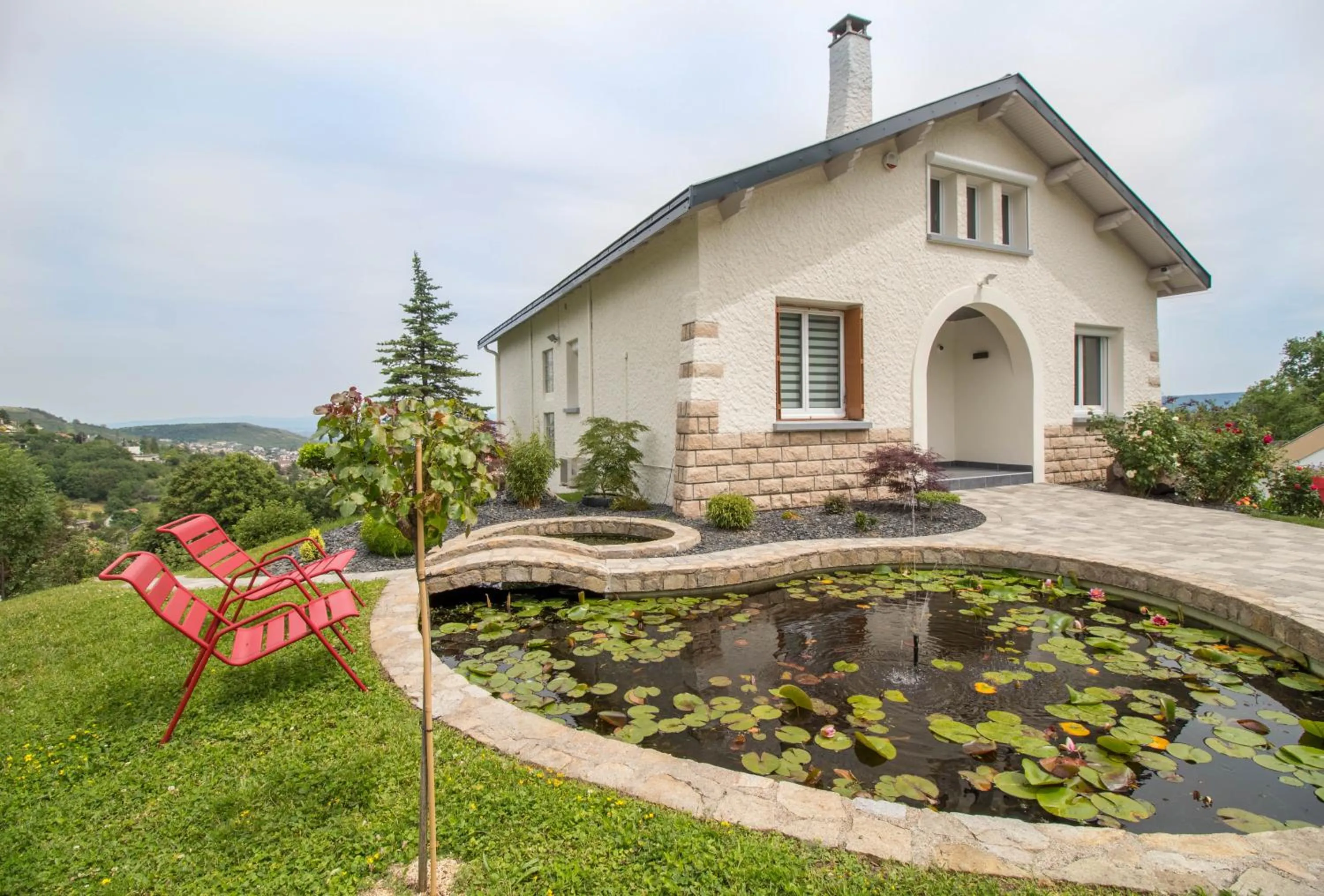 Facade/entrance in Chambres d'hôtes Villa Volcano