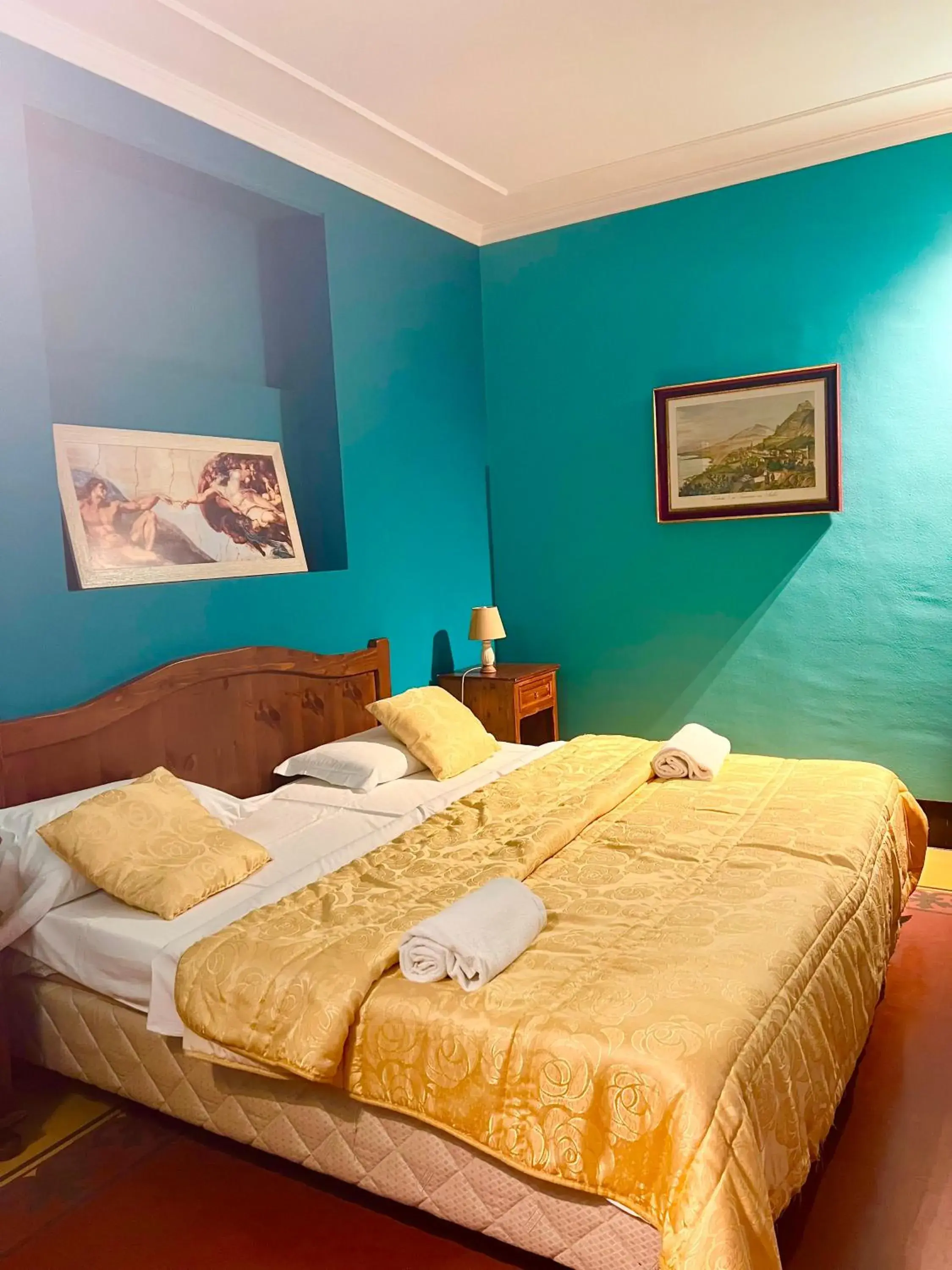 Bed in Hotel Valentino Bed in Hotel Valentino