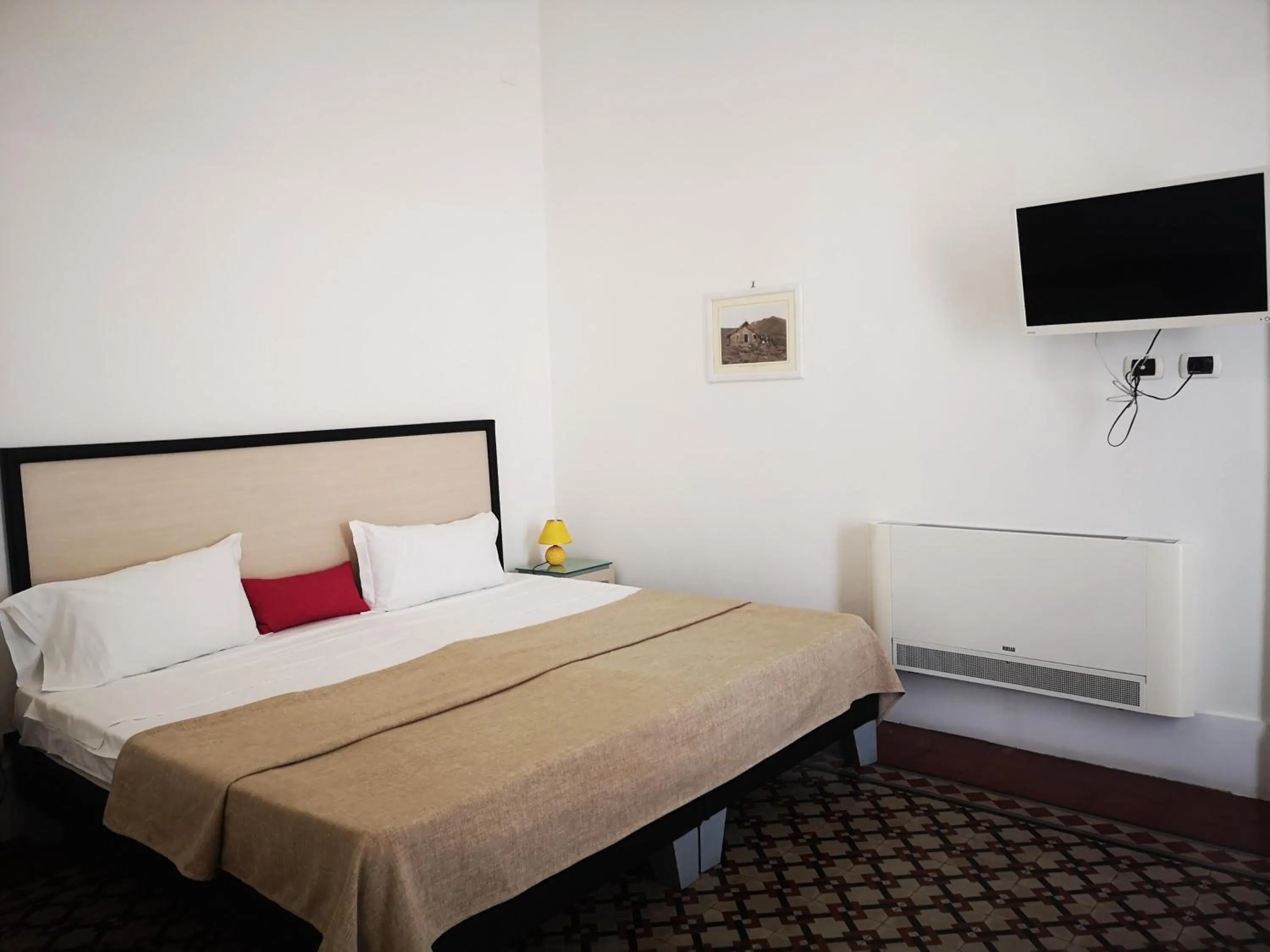 Bed in Hotel Valentino