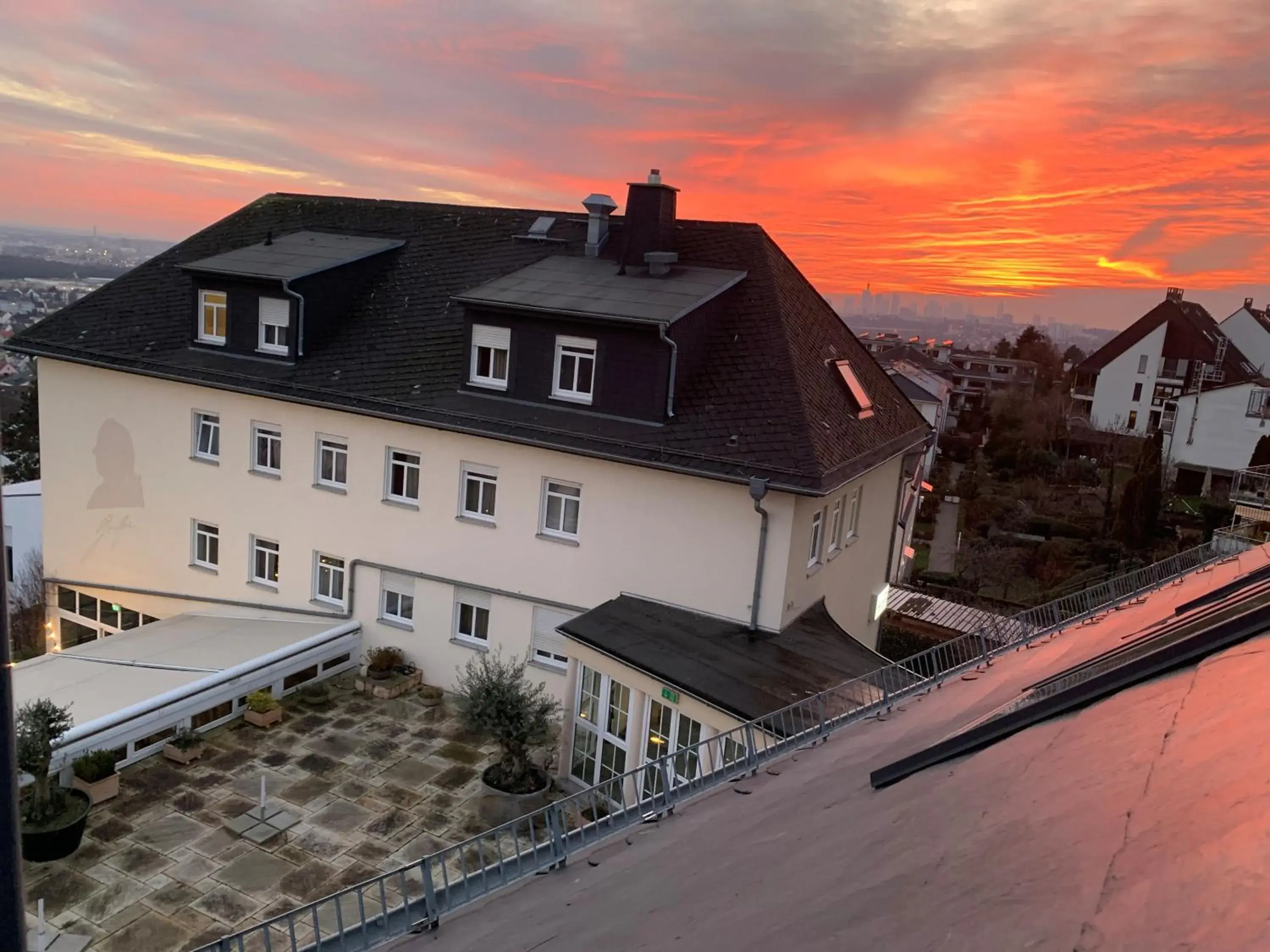 Property building in Hotel Schöne Aussicht Property building in Hotel Schöne Aussicht